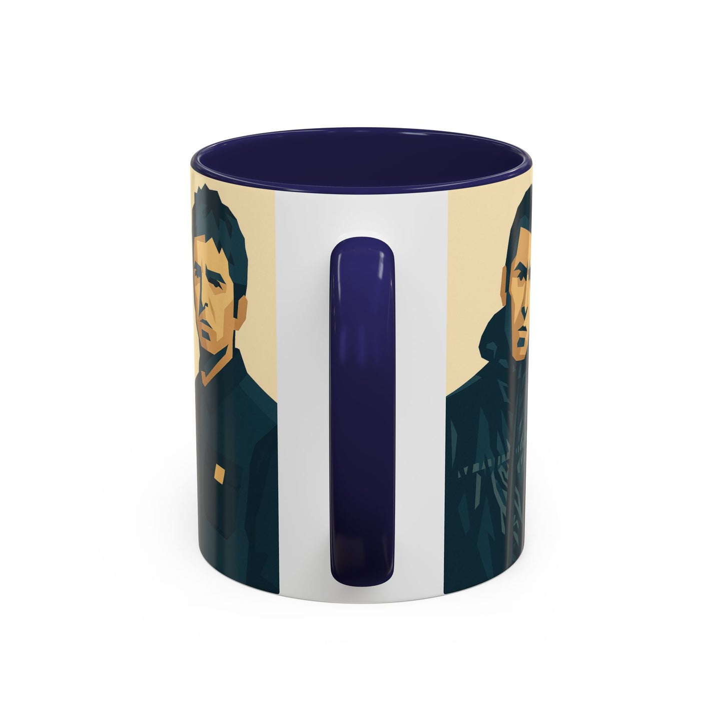 Oasis-Inspired Coffee Mug, Liam and Noel Gallagher
