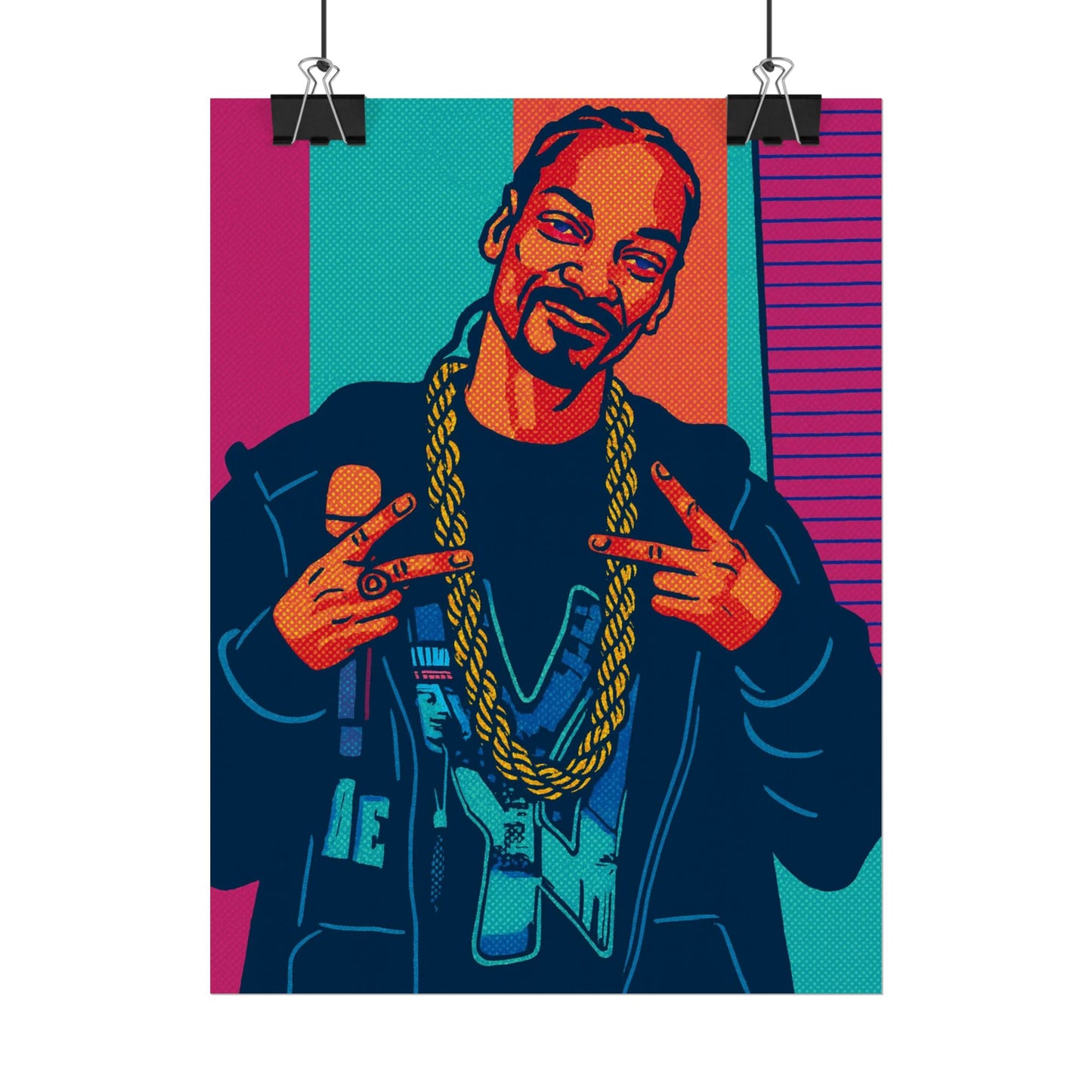Snoop Dogg Pop Art Poster