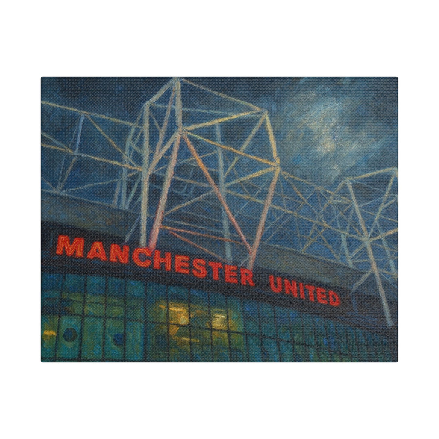 Manchester United Old Trafford Canvas Print
