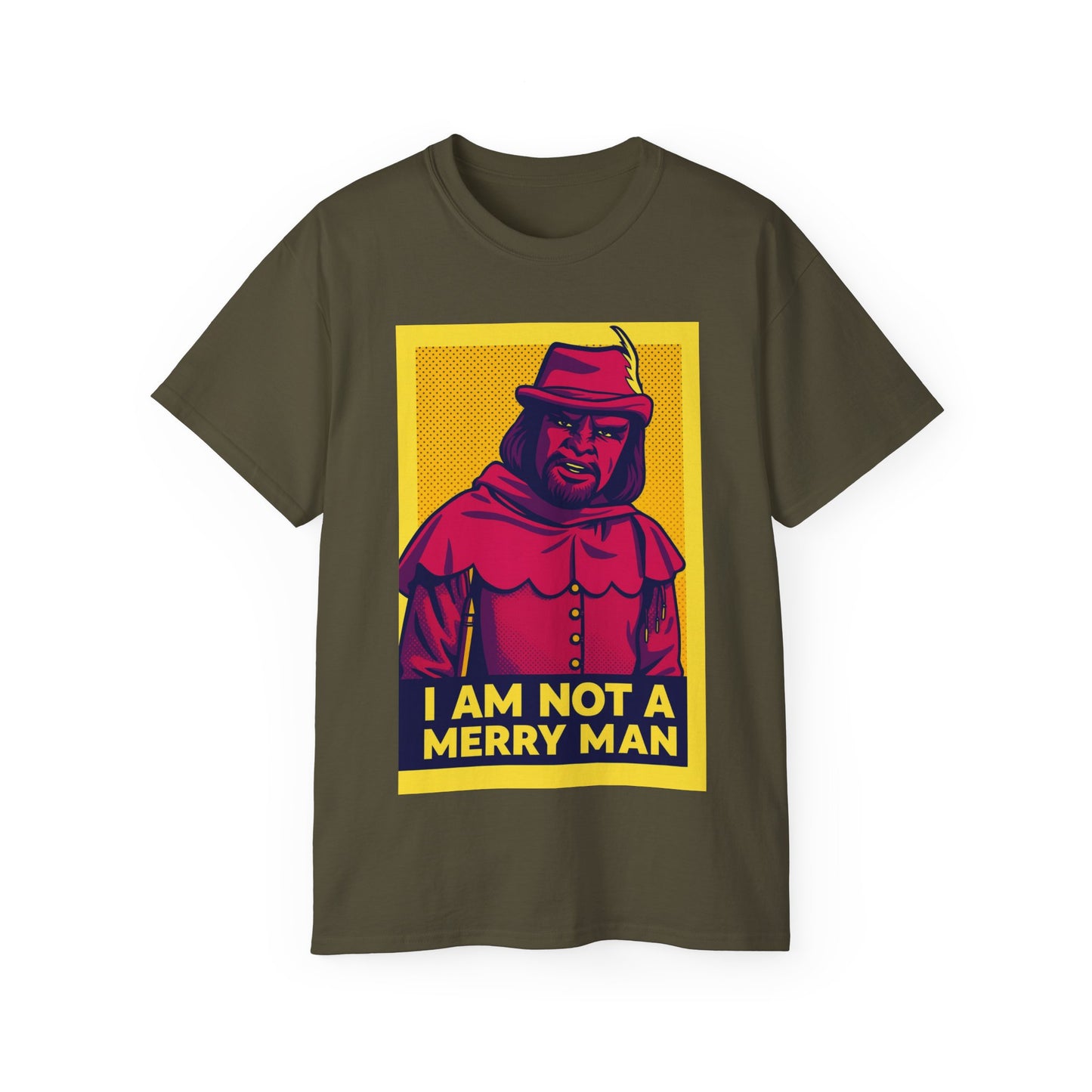 Lieutenant Worf Merry Man T-Shirt
