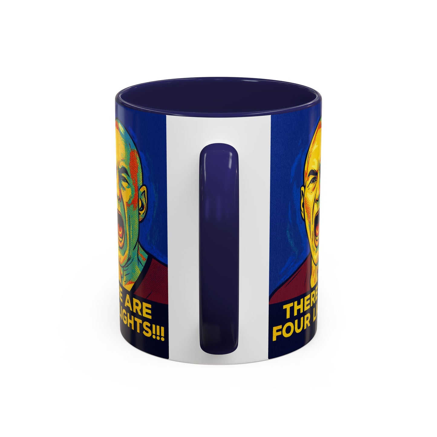 Star Trek Captain Picard Four Lights Mug
