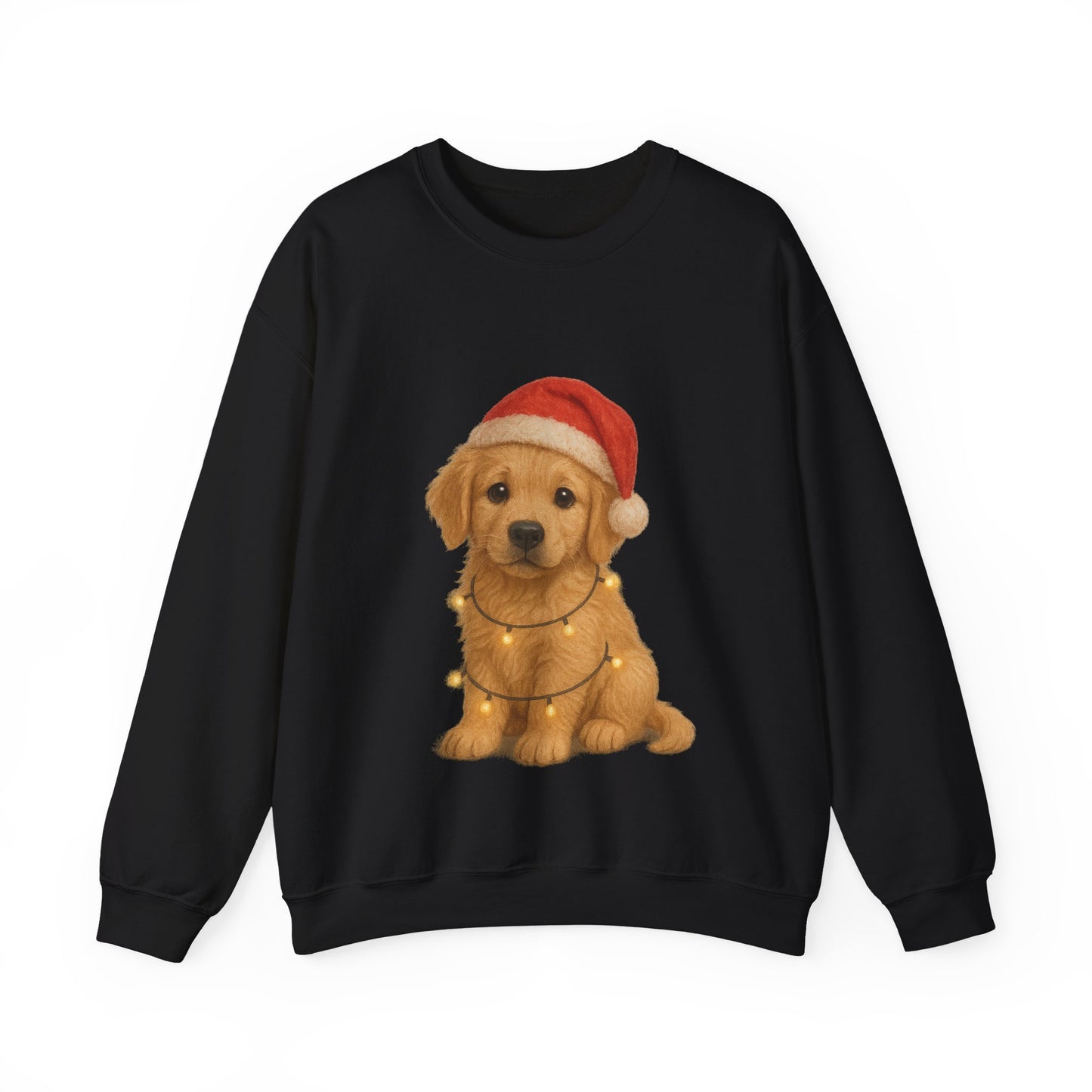 Golden Retriever Puppy Christmas Jumper