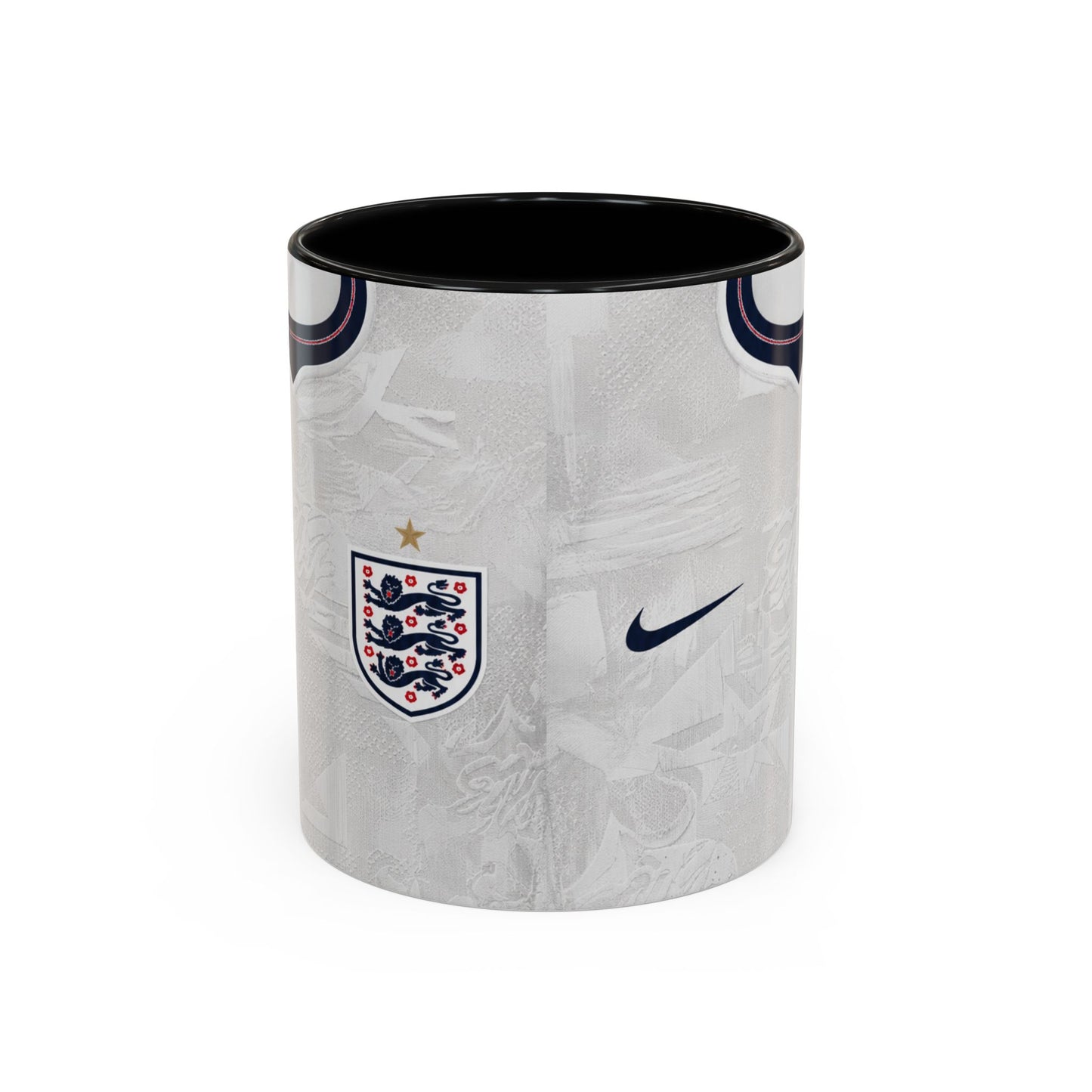 England 2026 World Cup Shirt Accent Coffee Mug (11, 15oz)
