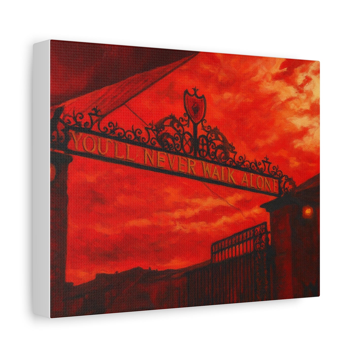 Liverpool FC Shankly Gates Art Print Canvas