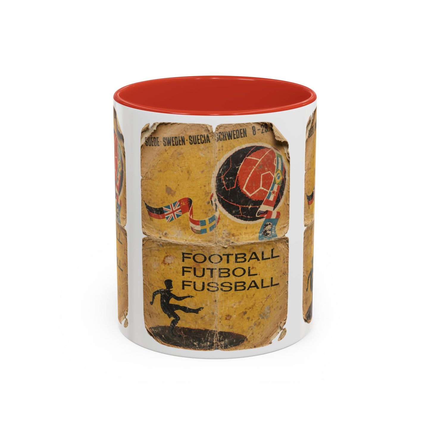 Sweden 58 World Cup Poster Coffee Mug (11, 15oz)