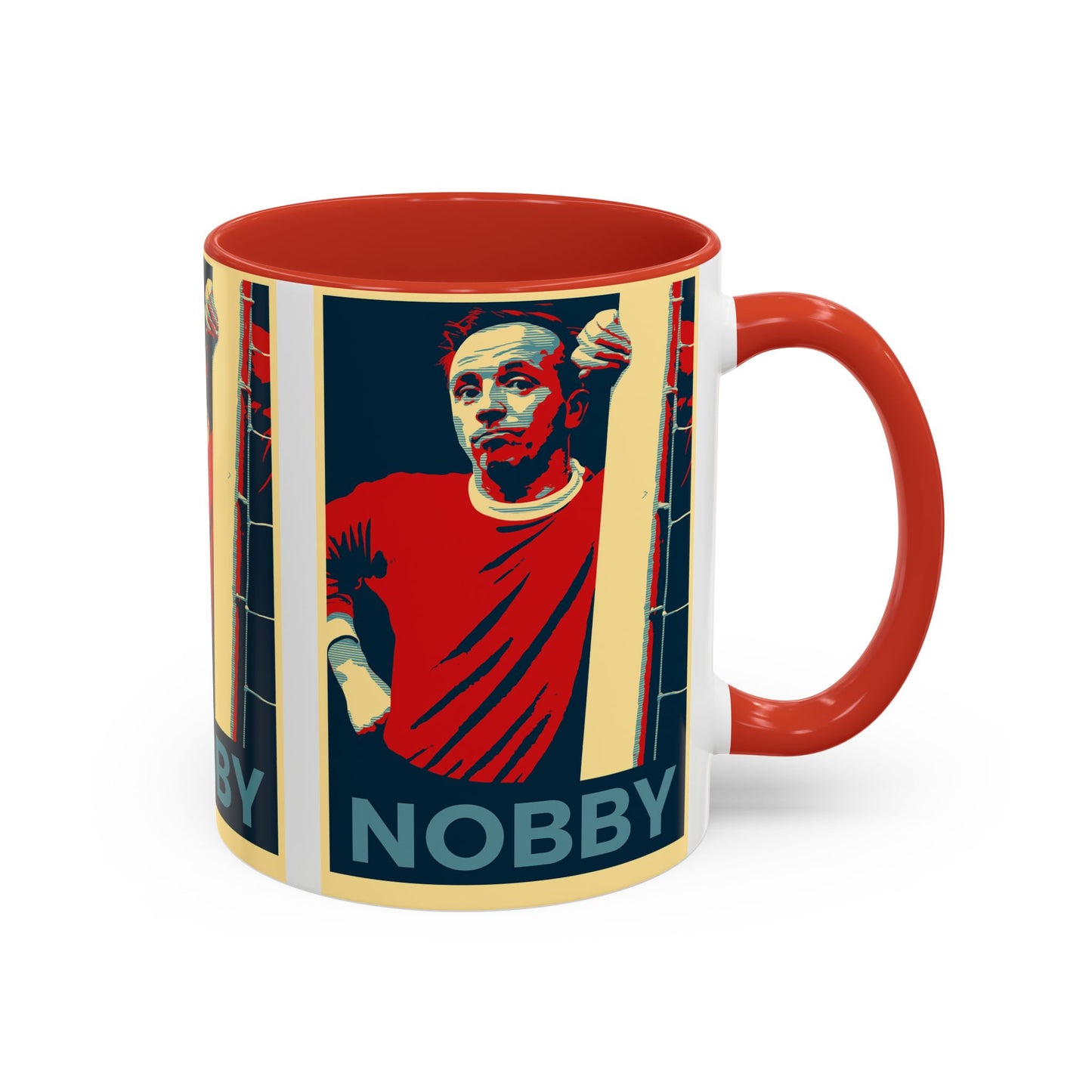 Nobby Stiles Hope Poster Mug - Manchester United