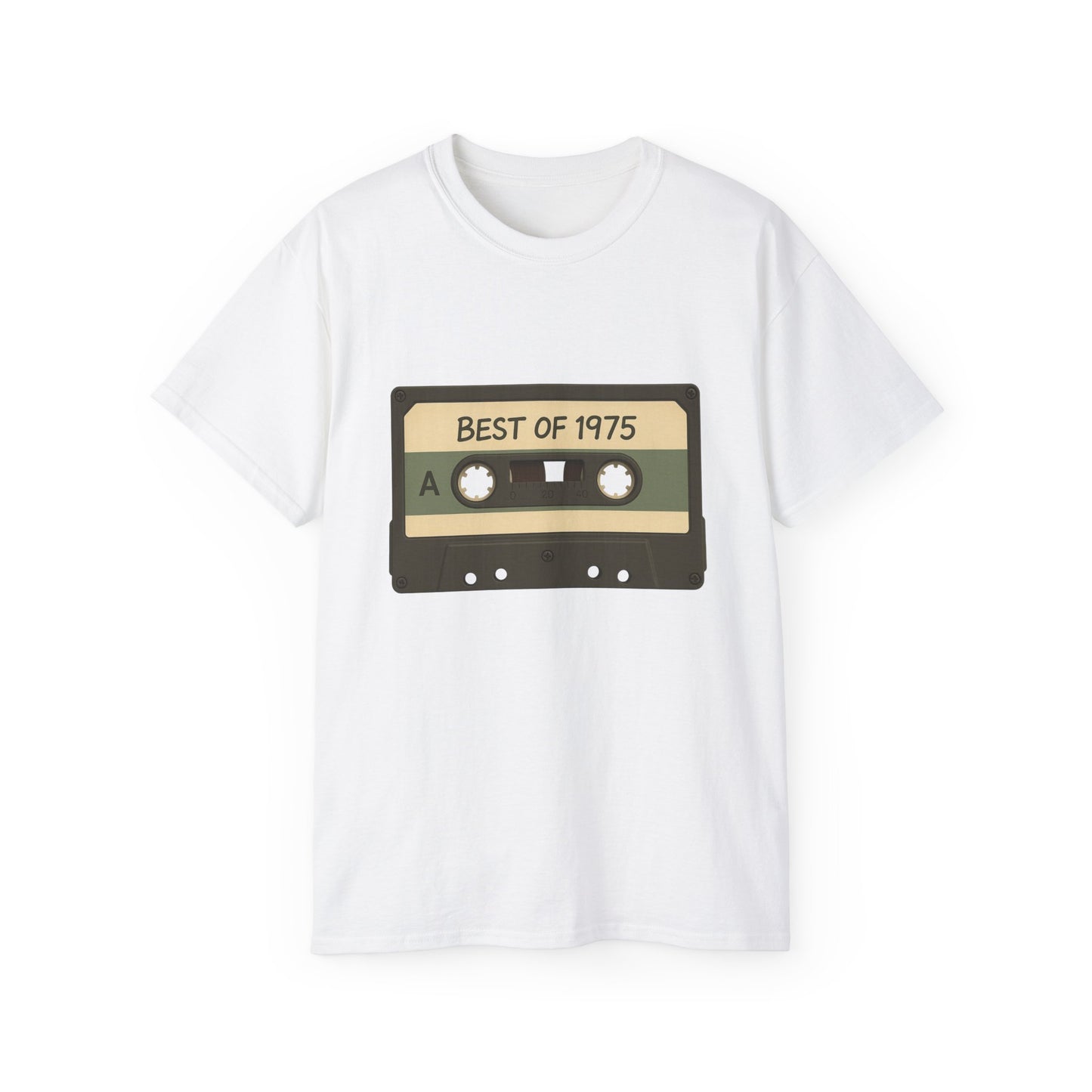 Retro Cassette Tape Best of 1975 T-Shirt