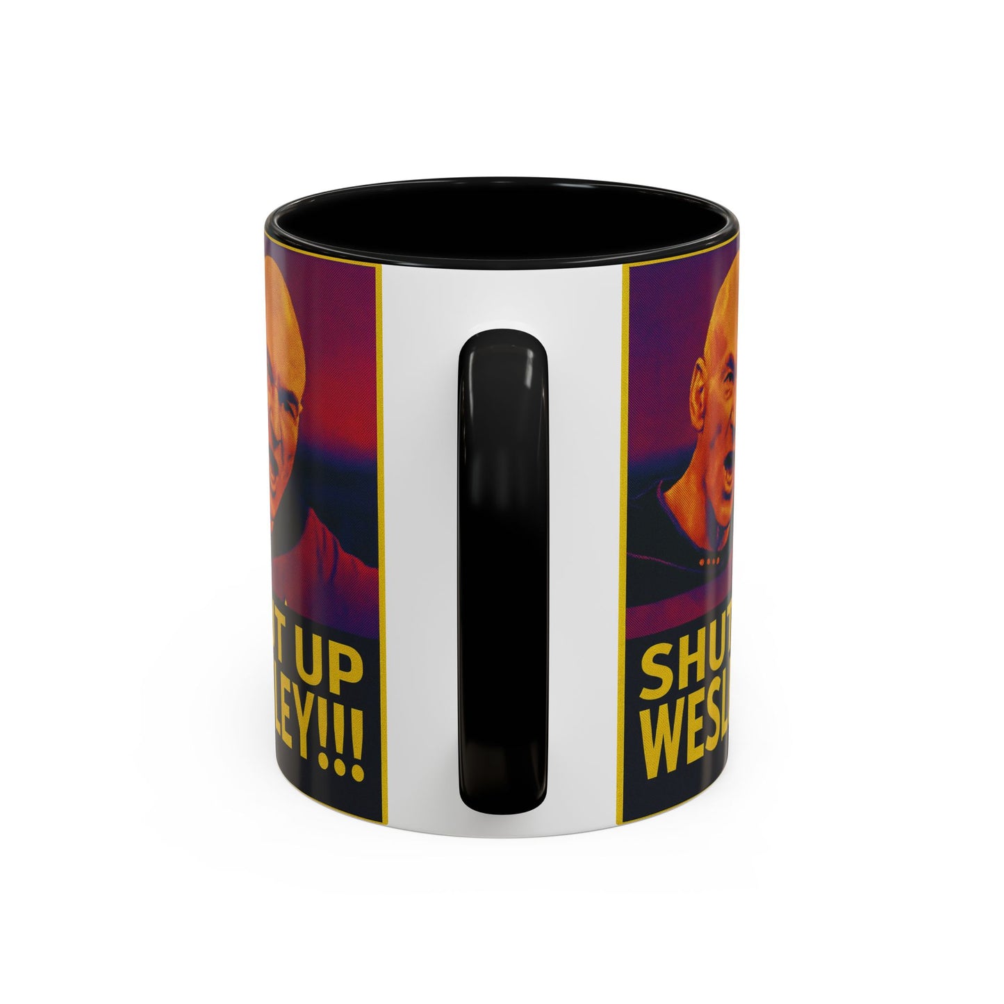 Captain Picard Shut Up Wesley! Mug