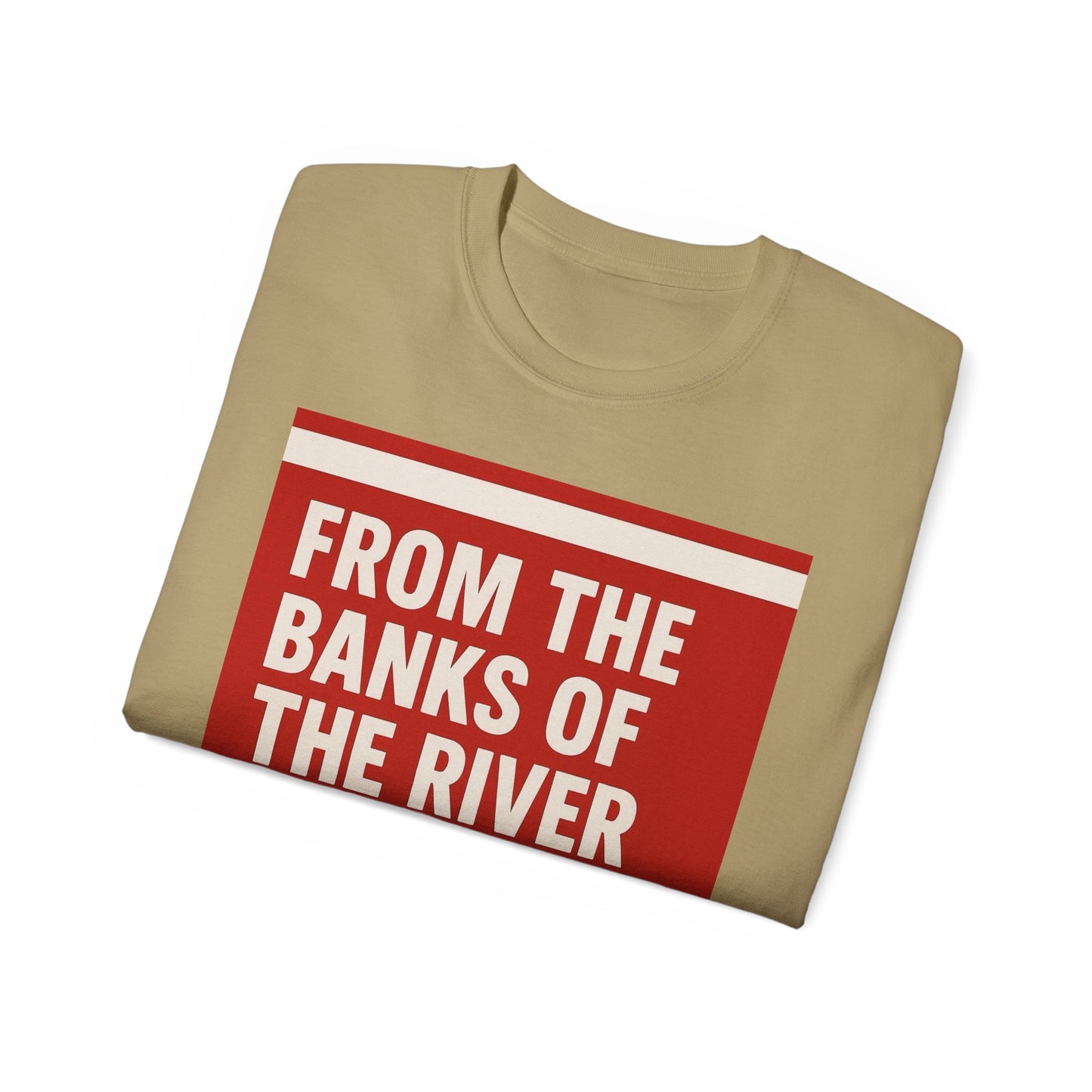 Manchester United From The Banks Of The River Irwell T-Shirt
