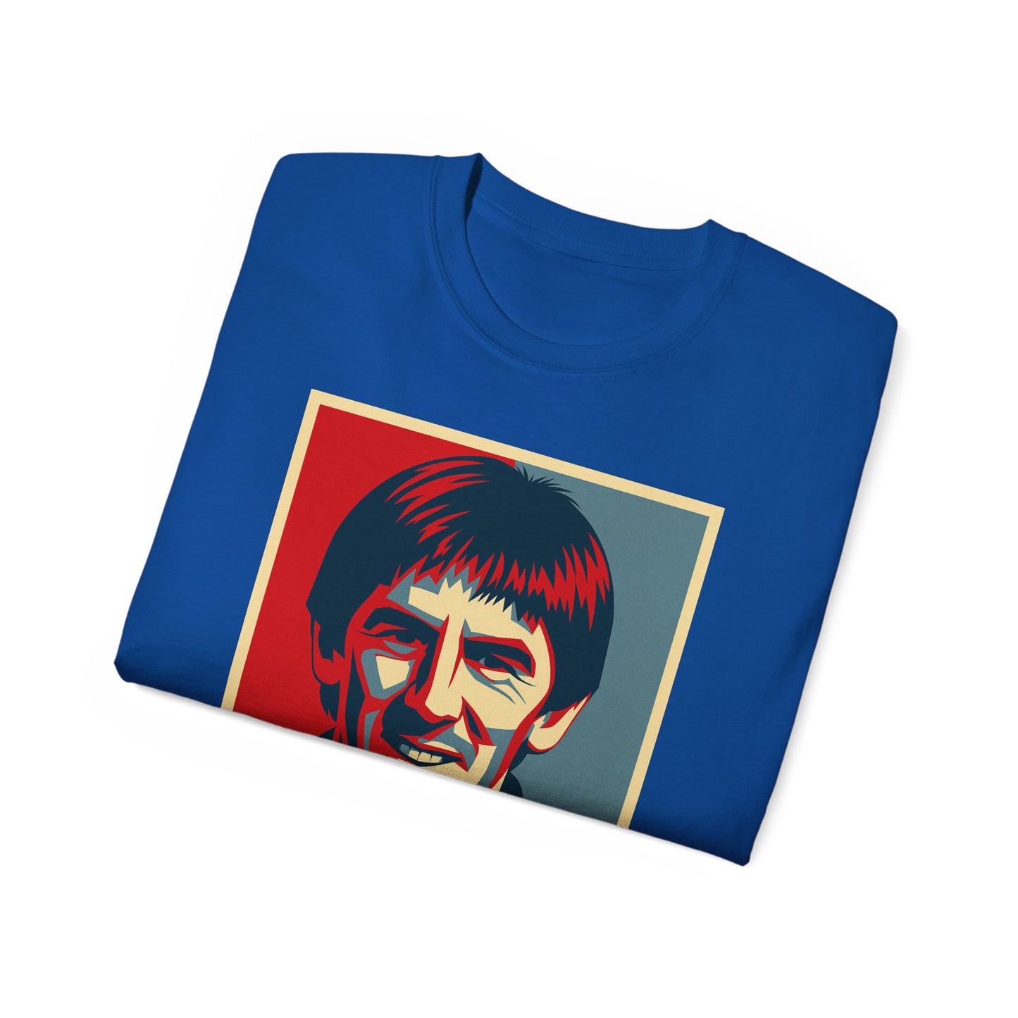 Peter Beardsley Hope Poster T-Shirt - Newcastle United
