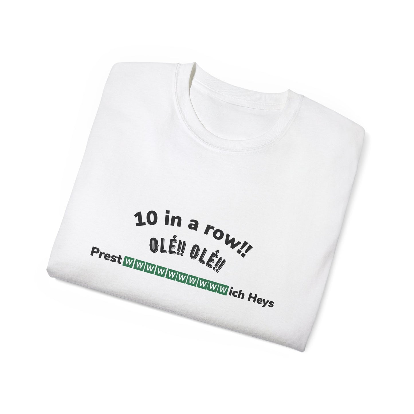 Prestwwwwwwwwwwich Heys Unisex Ultra Cotton Tee