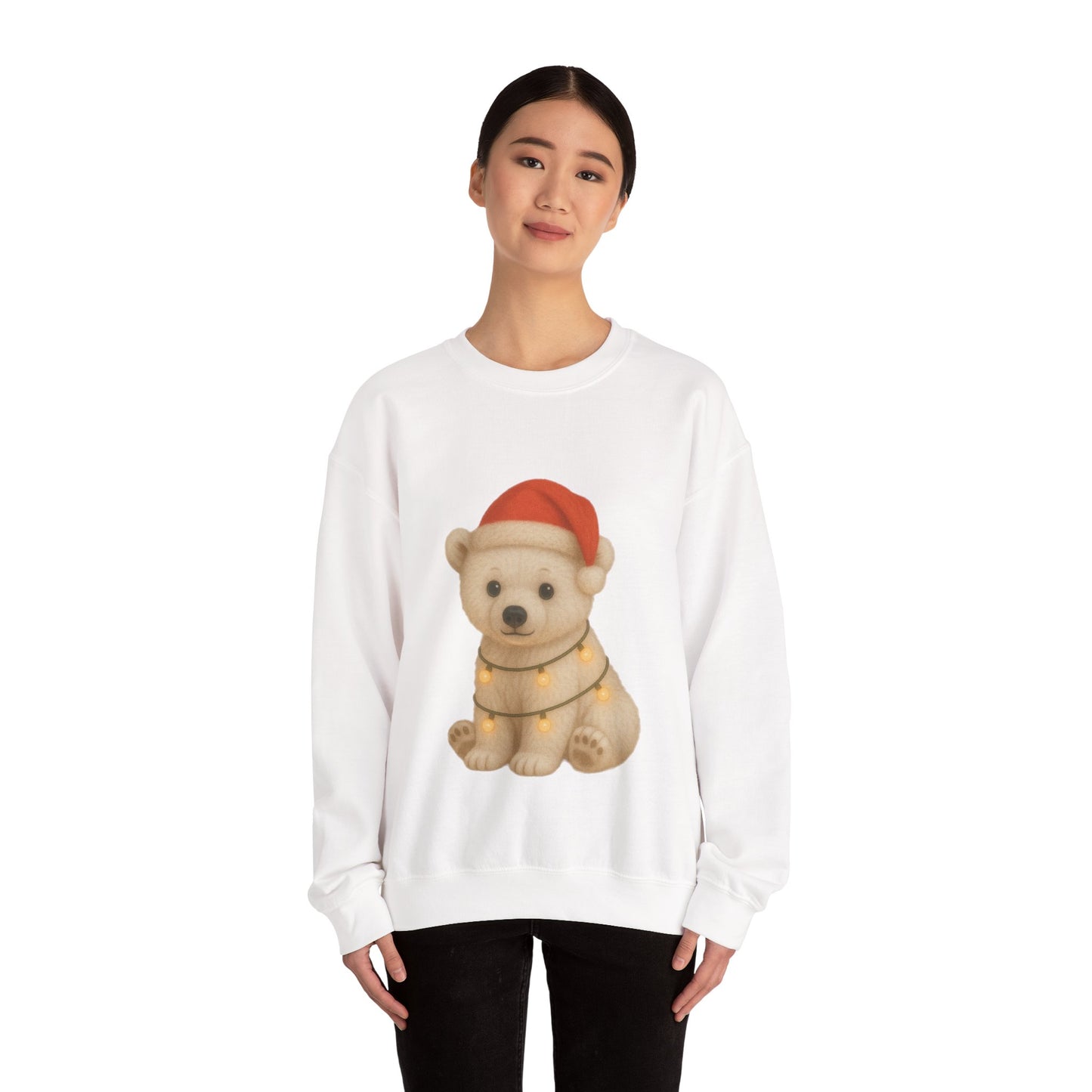 Cozy Christmas Polar Bear Sweatshirt