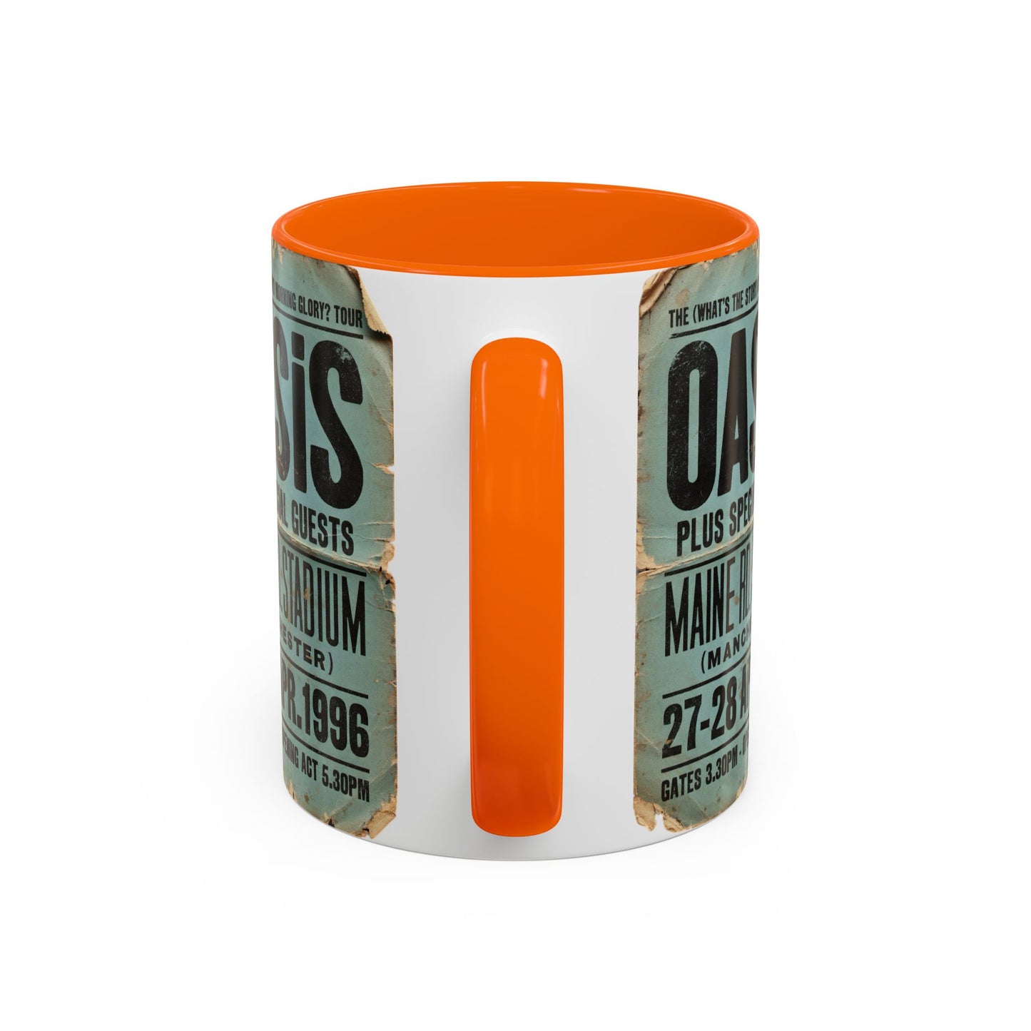Oasis Maine Road 1996 Poster Coffee Mug (11, 15oz)