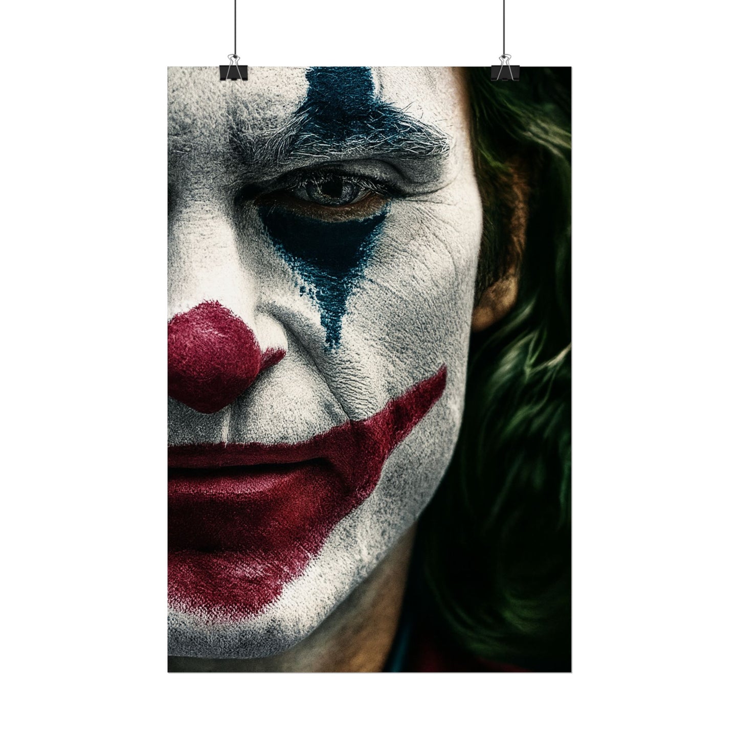 Joker Half Face Poster