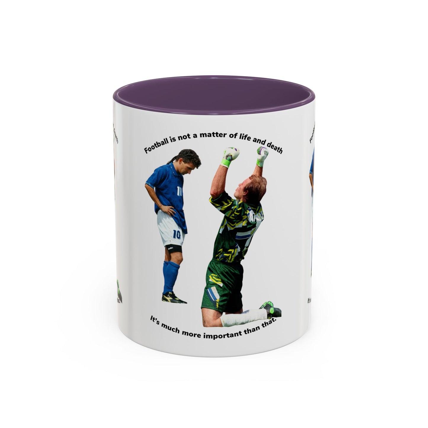 Roberto Baggio Football Life and Death Mug