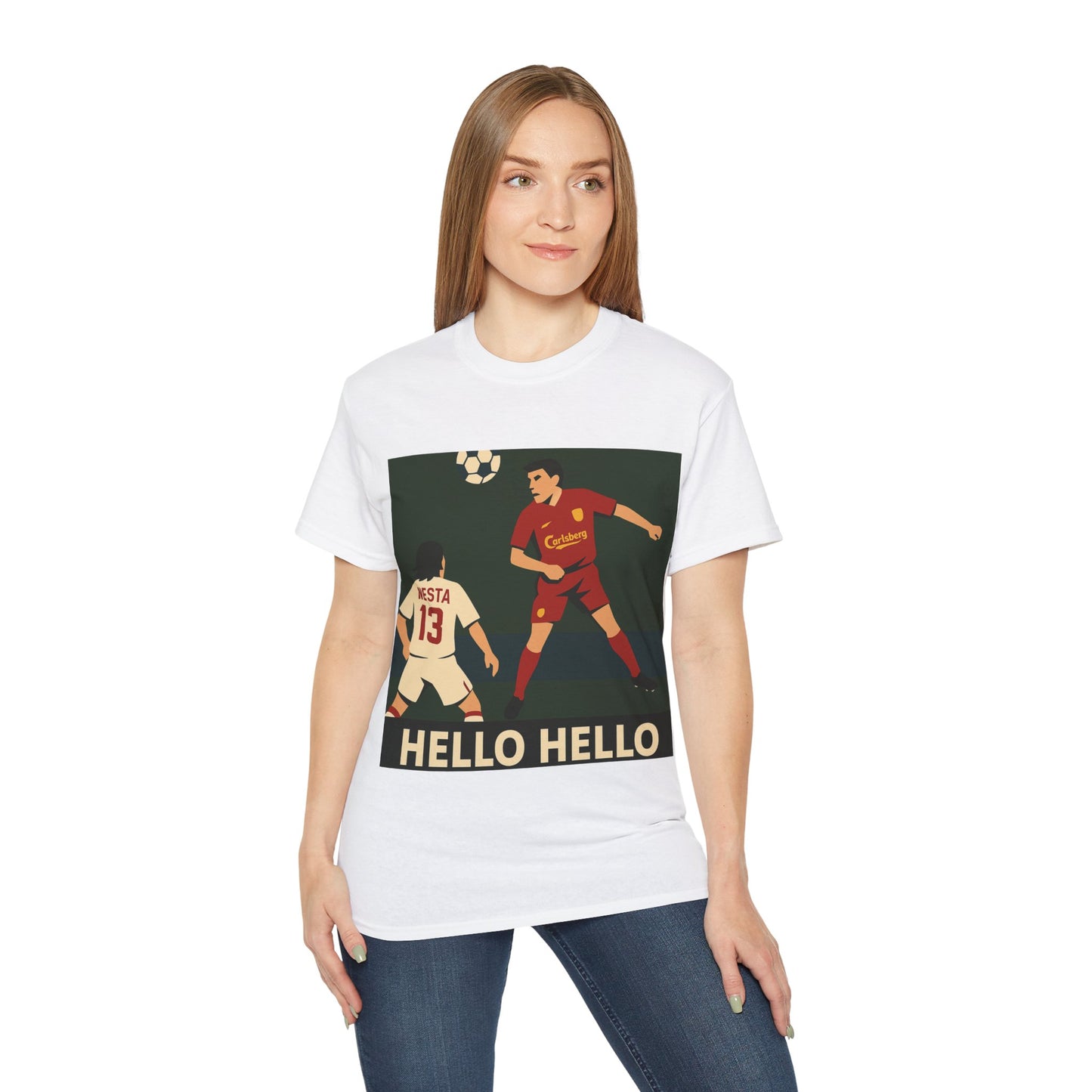 Hello Hello Steven Gerrard T-Shirt - Liverpool