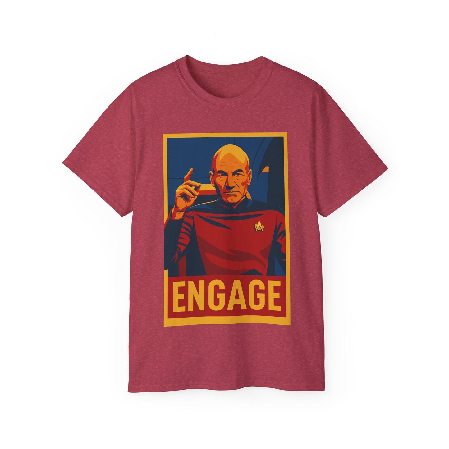 Captain Picard Engage T-Shirt