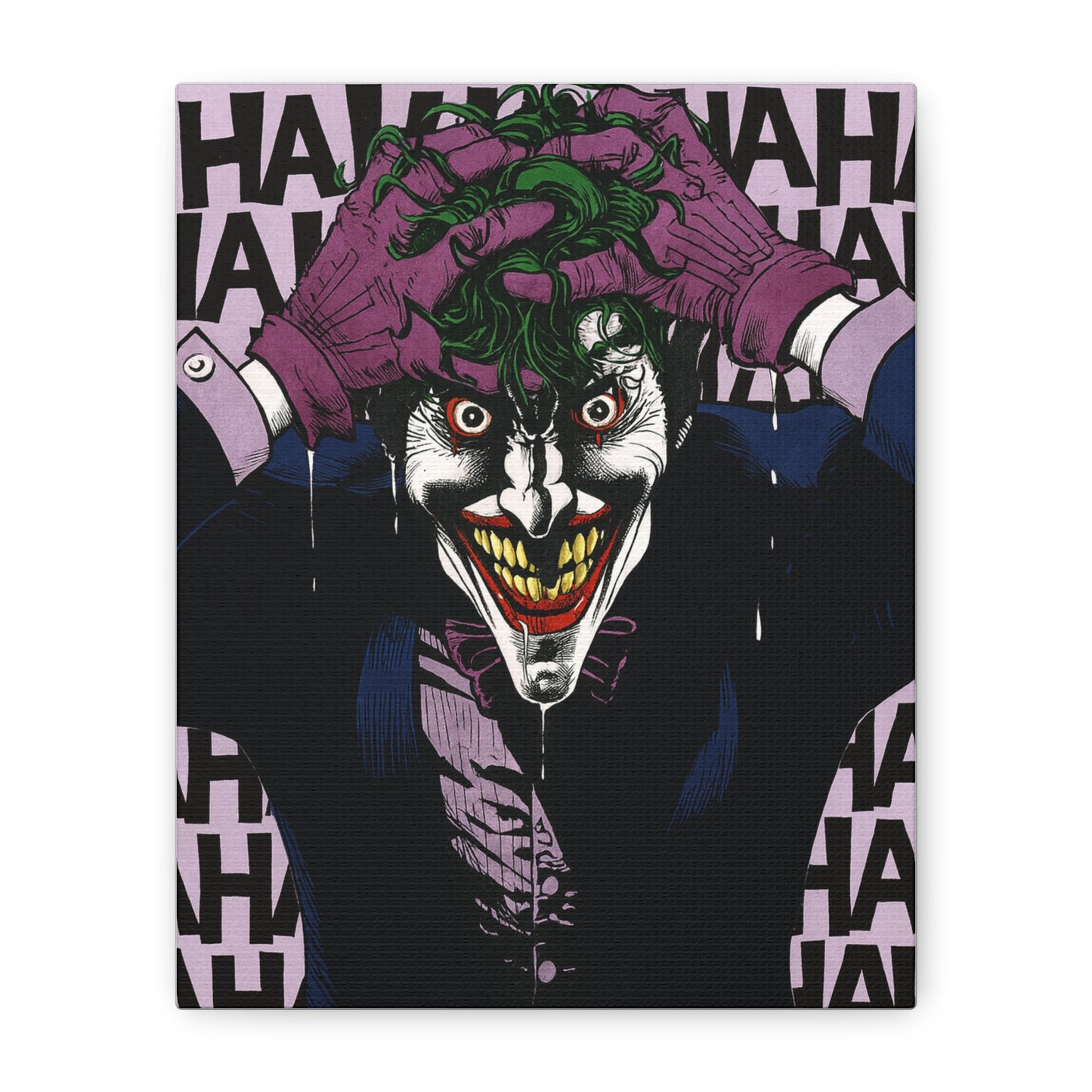 Joker Cartoon Canvas Art