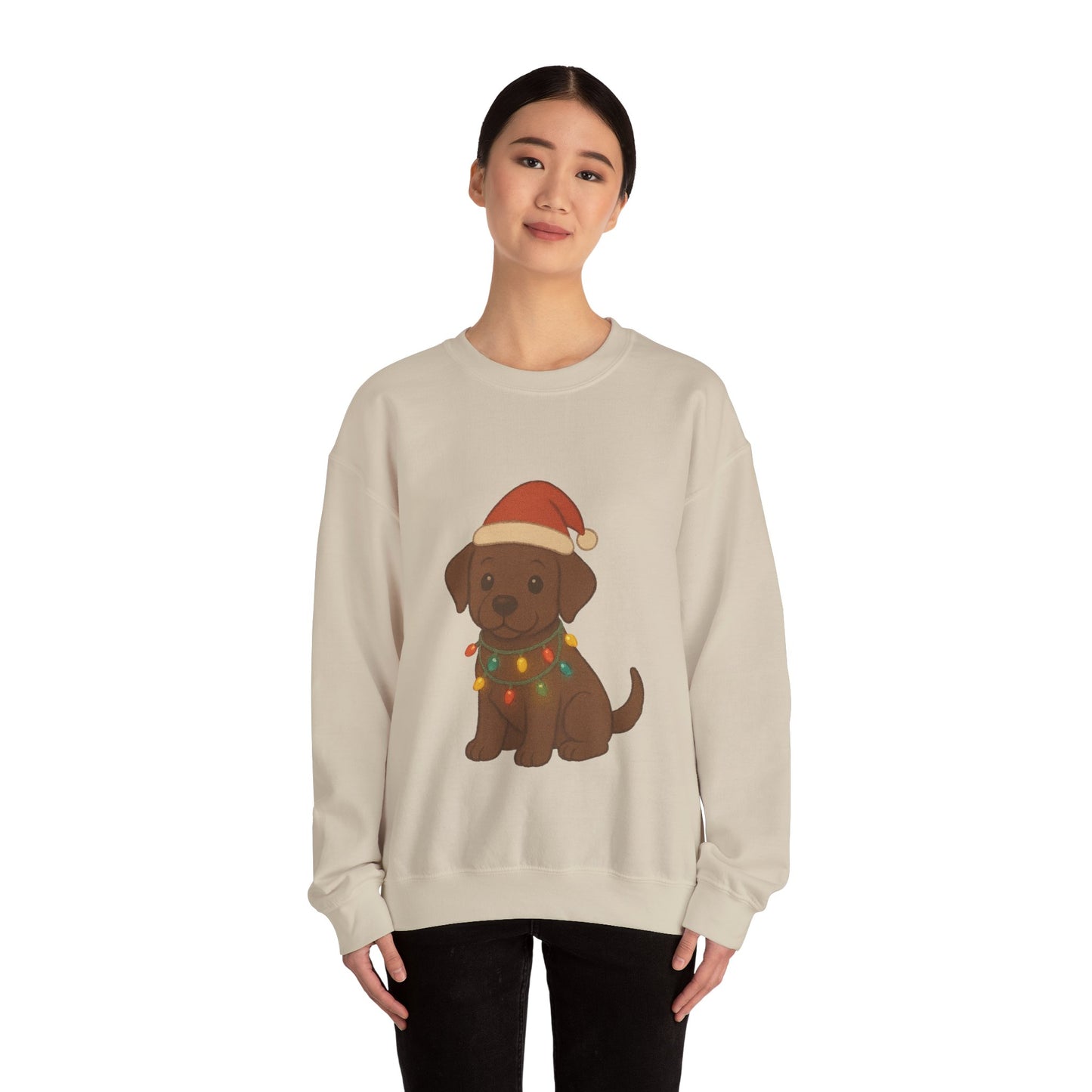 Christmas Chocolate Labrador Sweatshirt