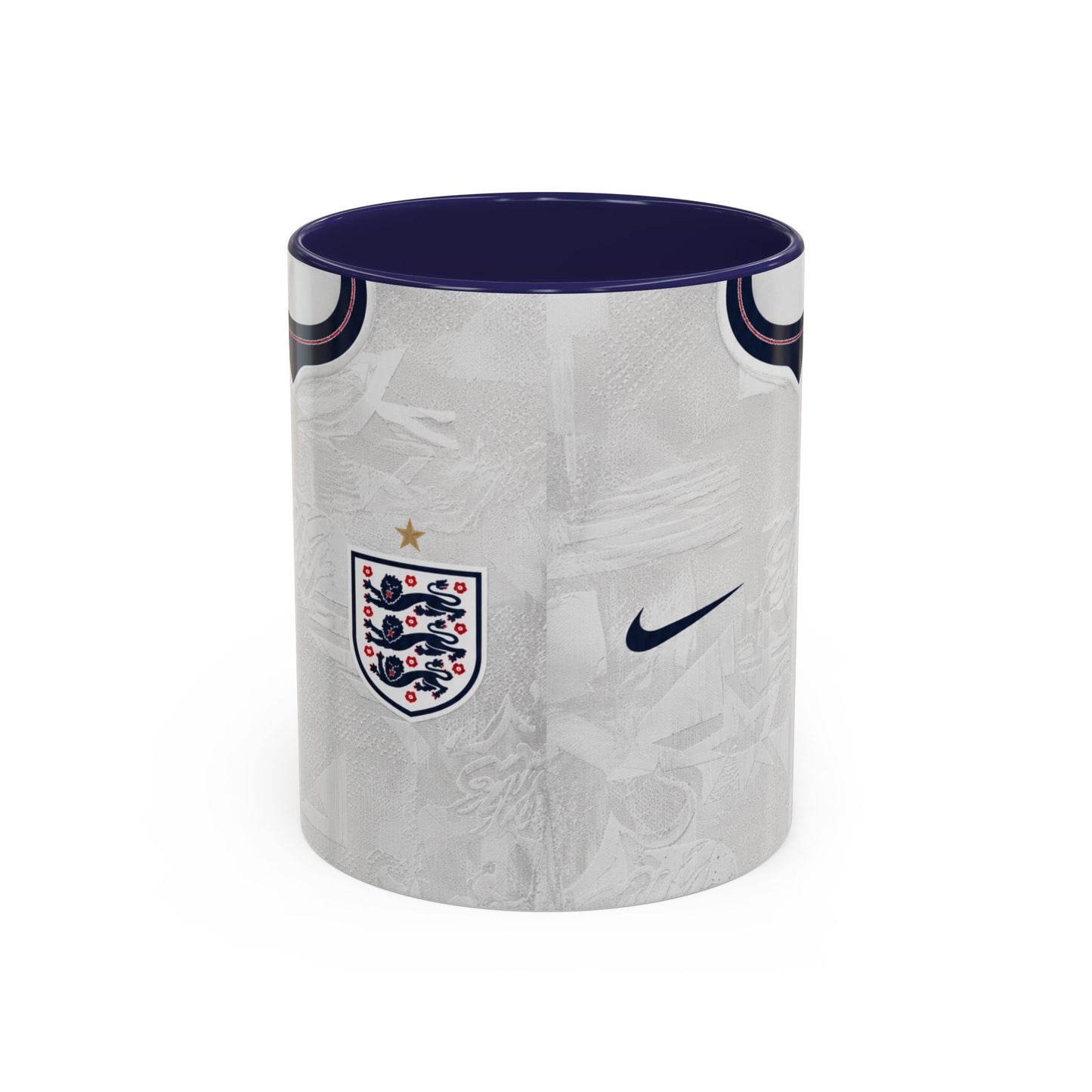 England 2026 World Cup Shirt Accent Coffee Mug (11, 15oz)