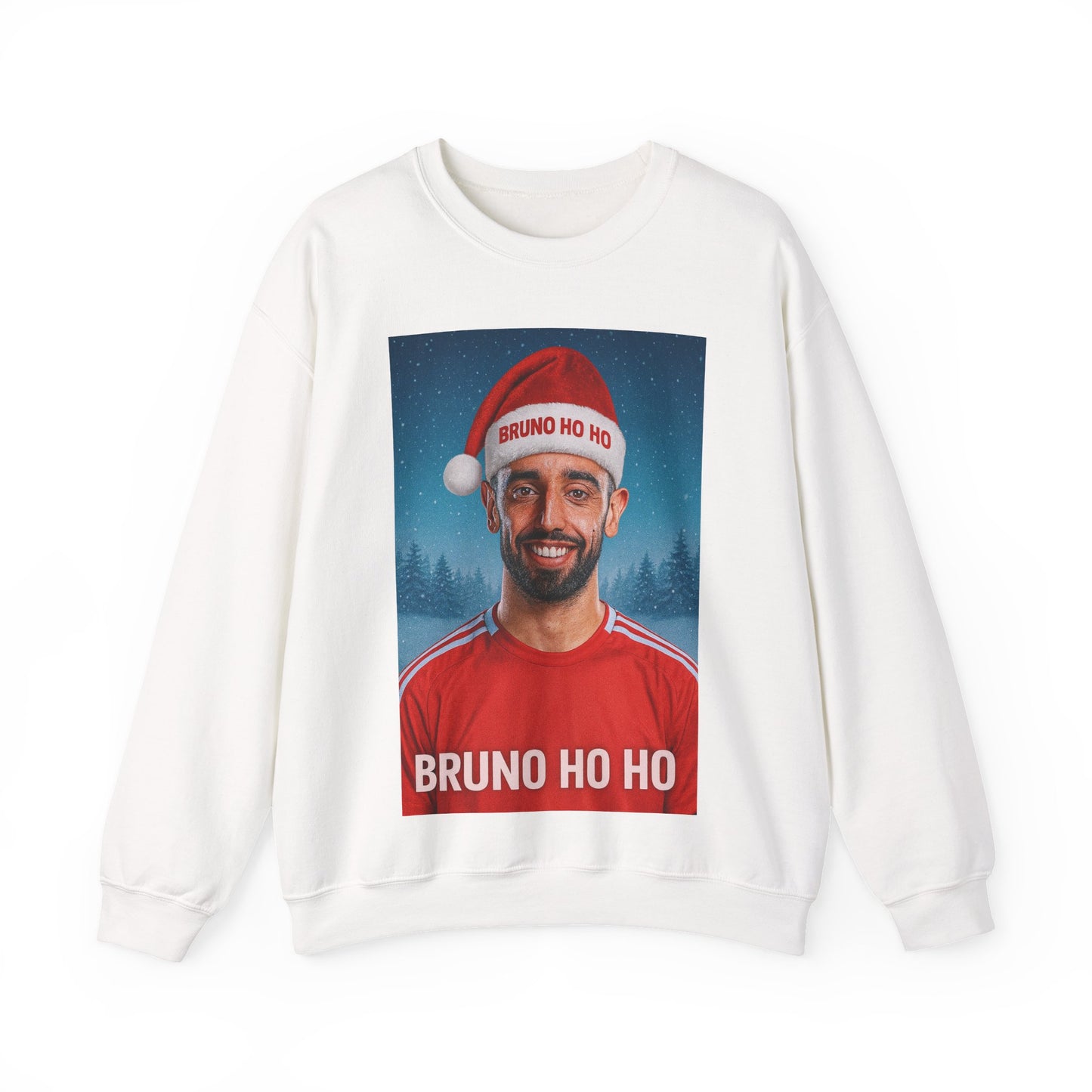 Bruno Ho Ho Ho Bruno Fernandes Manchester United Christmas Jumper