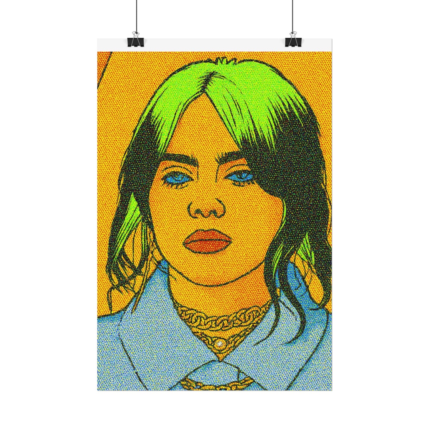 Billie Pop Art Poster