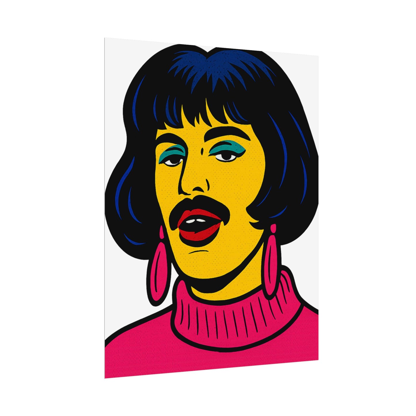 Mercury Pop Art I Want To Break Free Poster