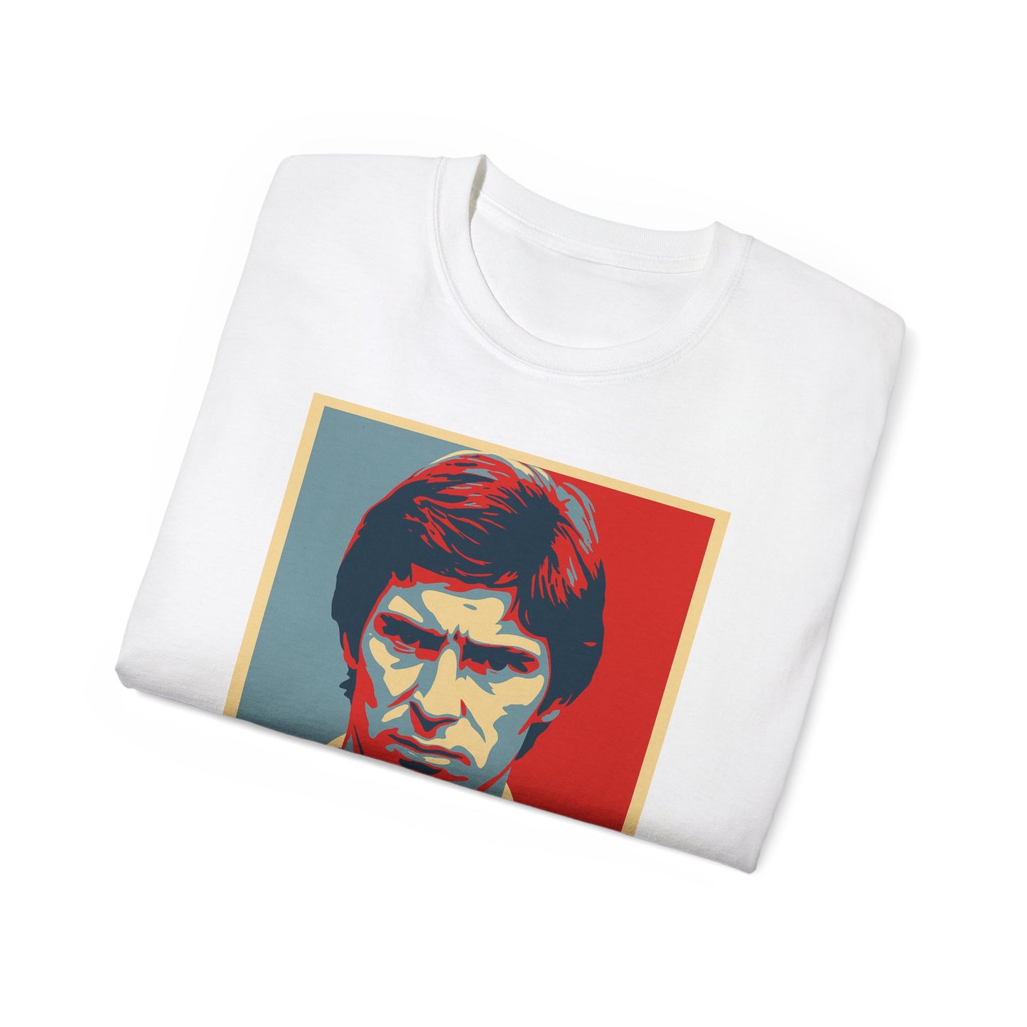 Martin Buchan Hope Poster T-Shirt - Manchester United