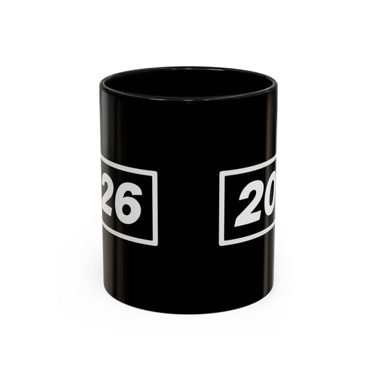 Oasis 2026 Accent Coffee Mug - Unique Gift for Coffee Lovers, Yearly Keepsake, Trendy Home Decor, Personalized Mug, Stylish Drinkware