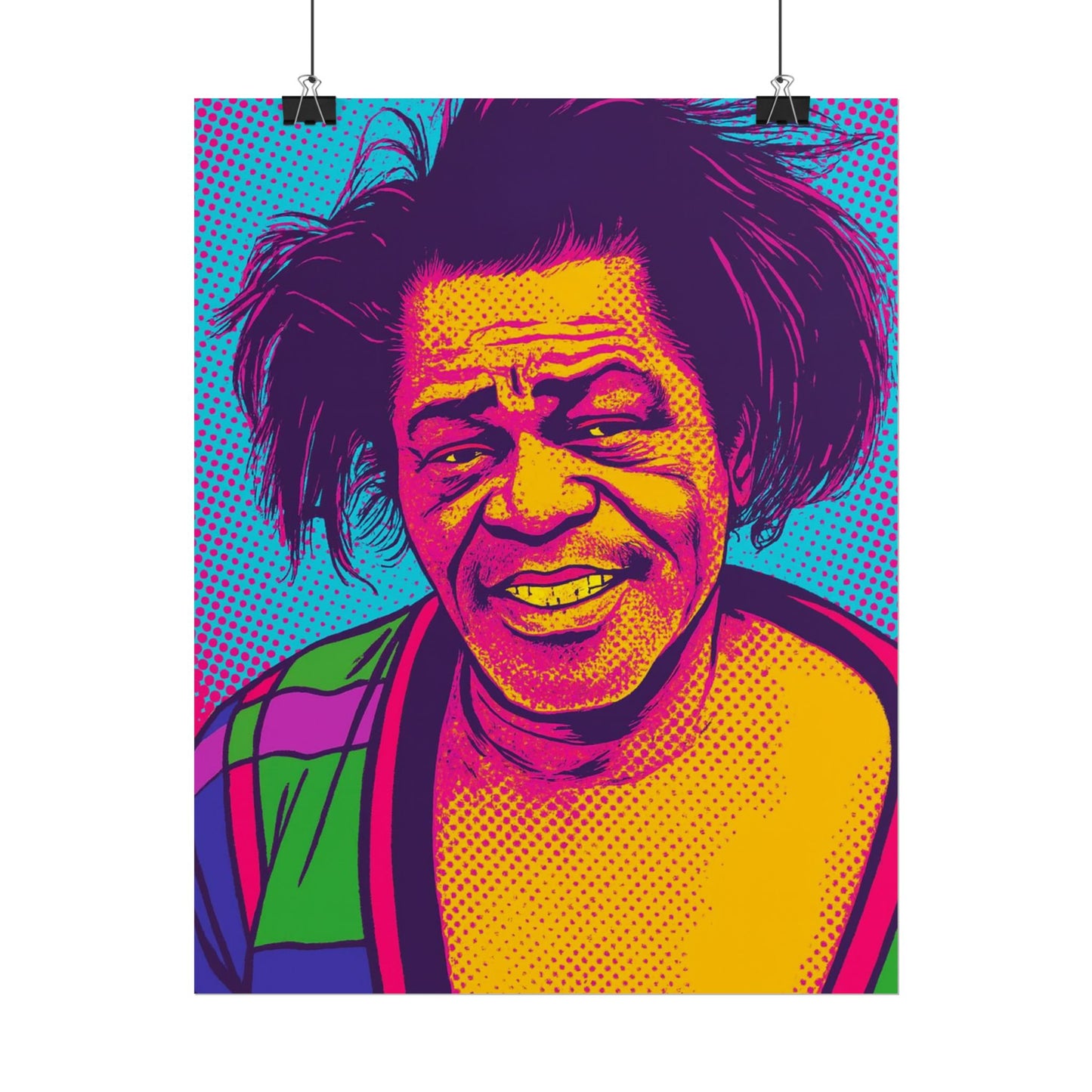 James Brown Pop Art Poster