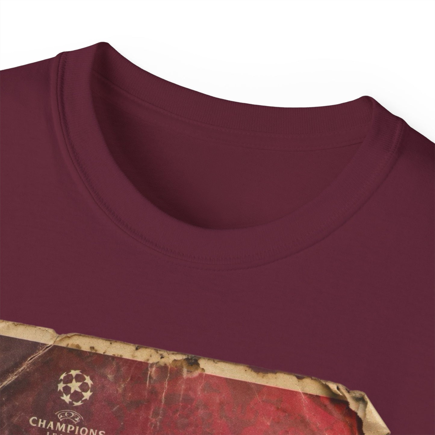 2005 UCL Final Poster Liverpool AC Milan Ultra Cotton Tee