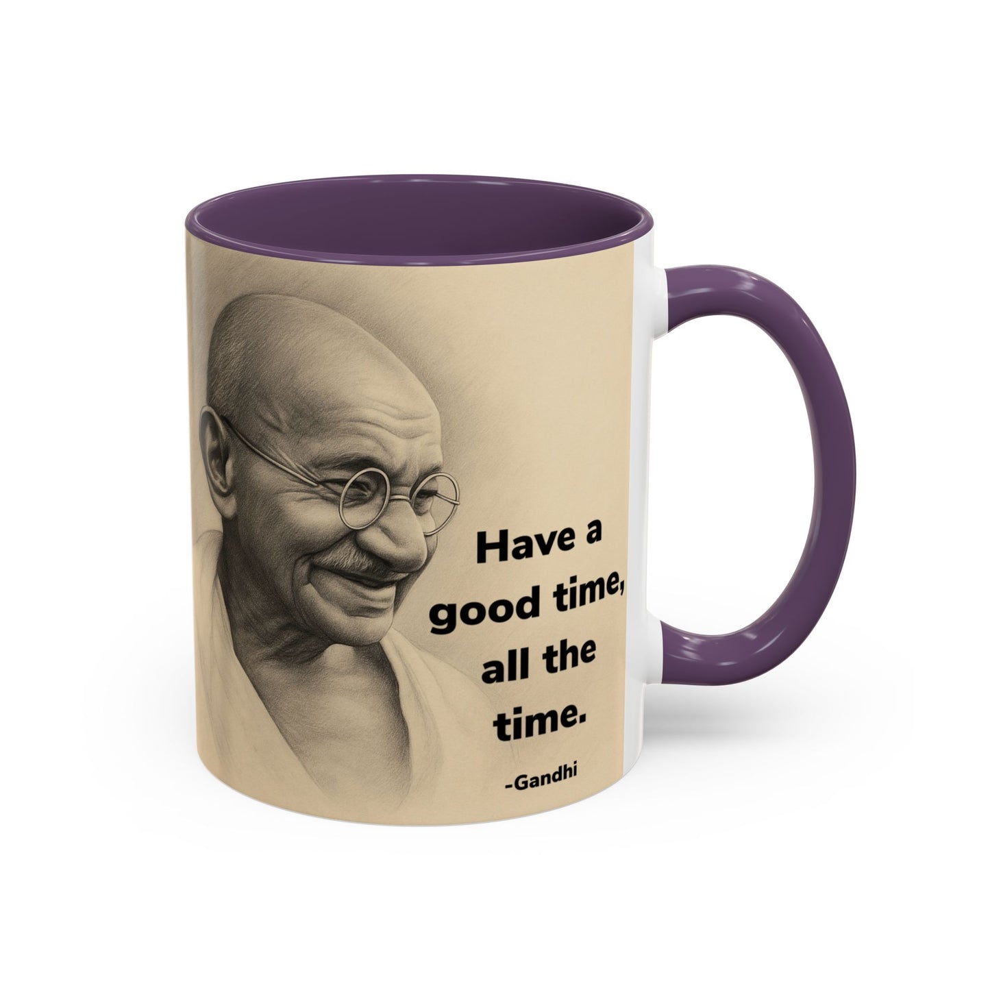 Inspirational Gandhi Quote Mug