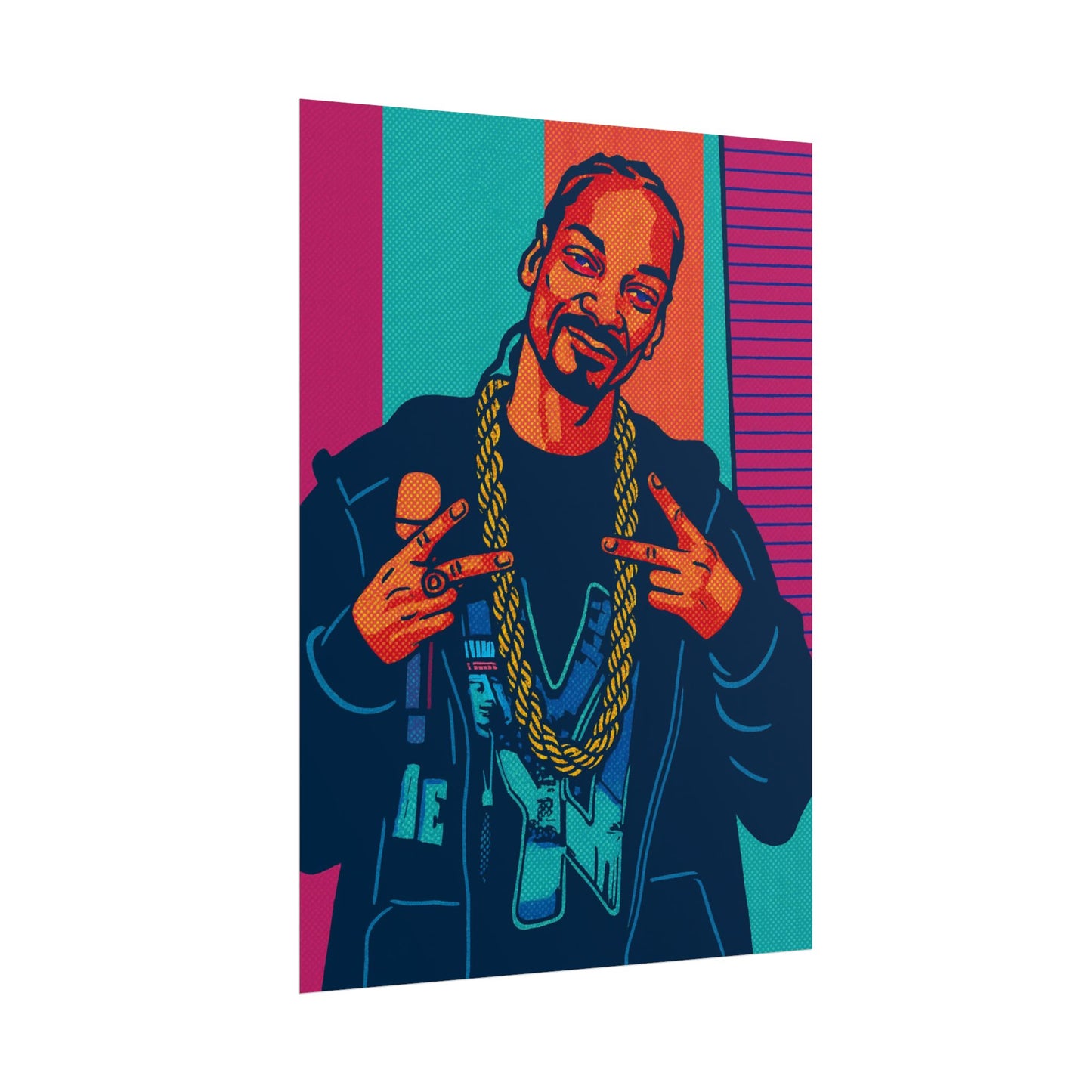 Snoop Dogg Pop Art Poster