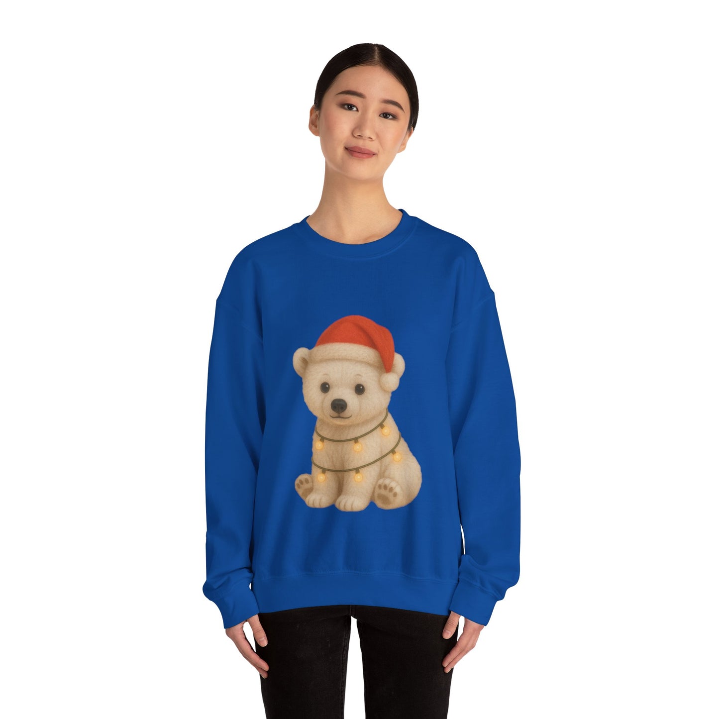 Cozy Christmas Polar Bear Sweatshirt