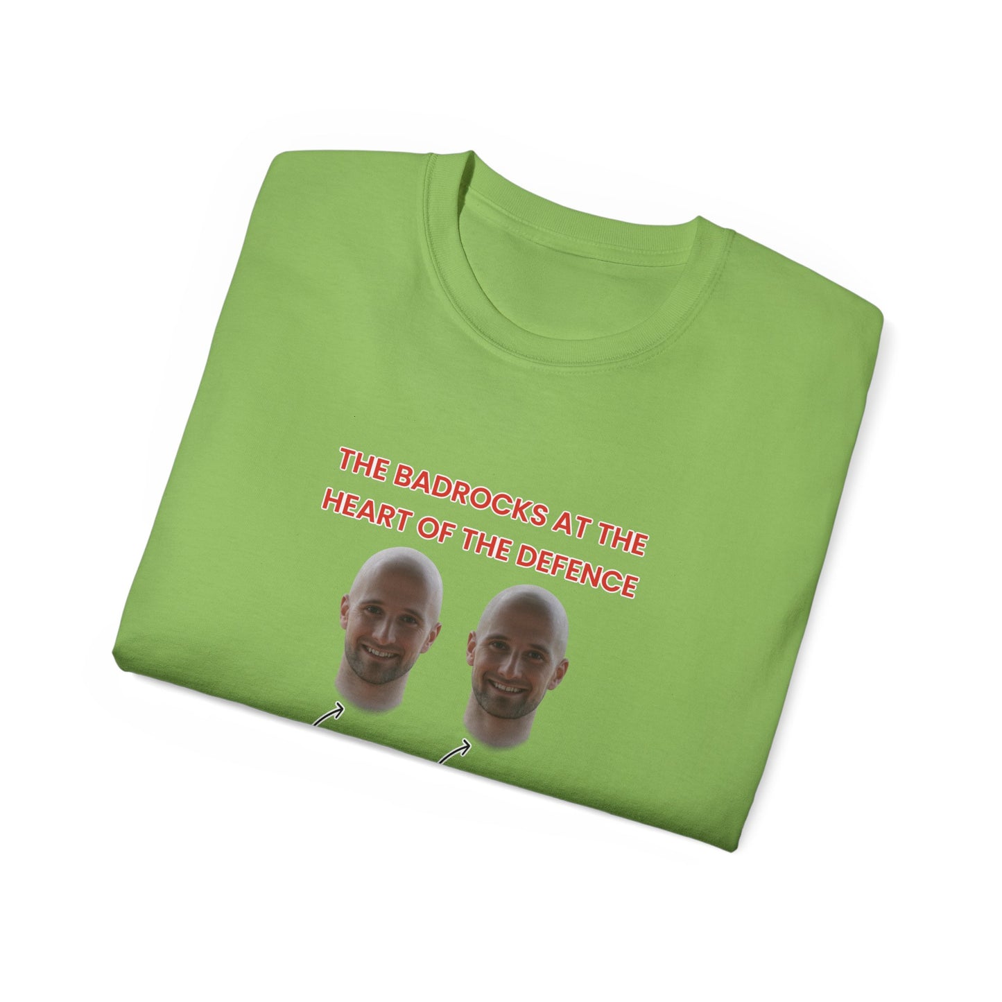 The Badrocks at the heart of the defence - James and David Badrock Prestwich Heys Unisex Ultra Cotton Tee