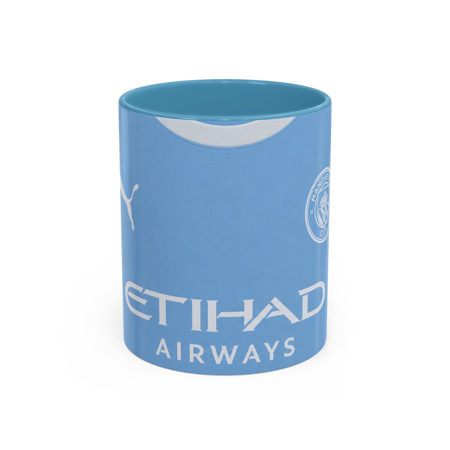 Manchester City 2026-27 Shirt Accent Coffee Mug (11, 15oz)