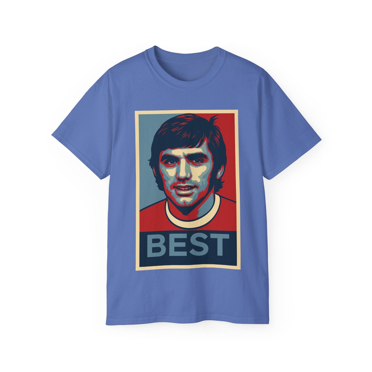 George Best Hope Poster T-Shirt - Manchester United