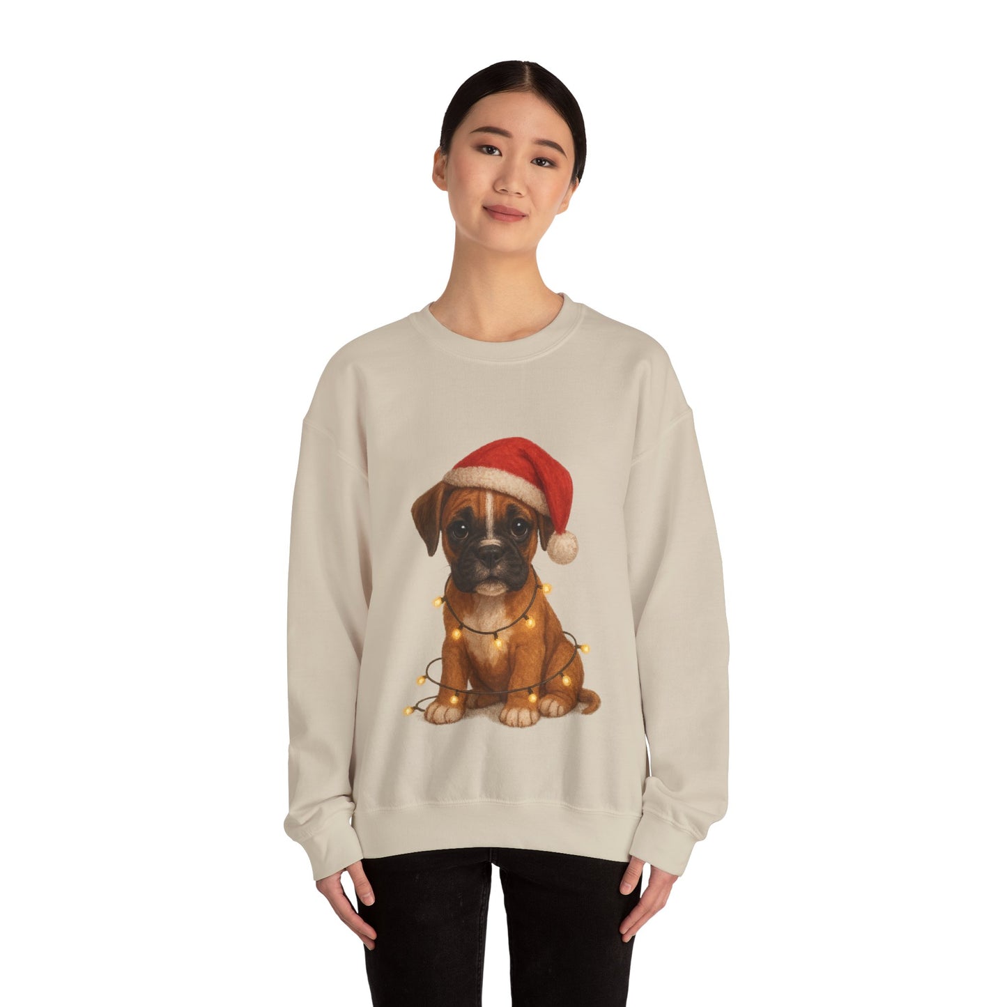 Boxer Puppy Christmas Jumper