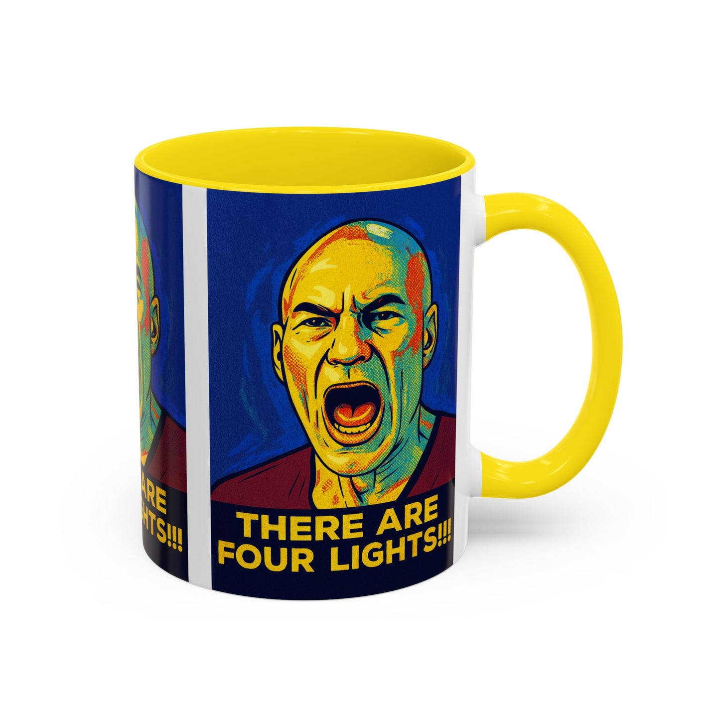 Star Trek Captain Picard Four Lights Mug