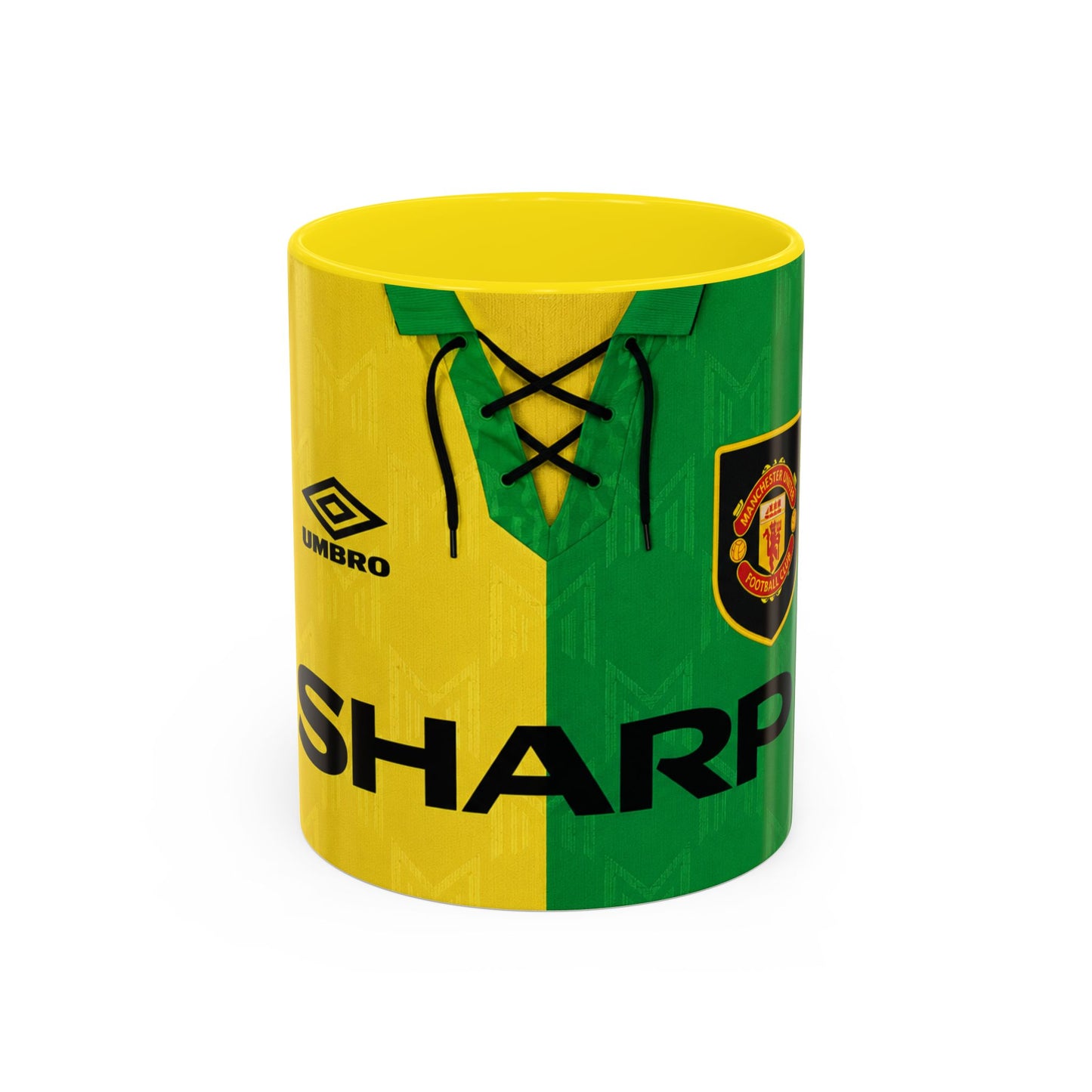 Manchester United 1992-94 Third Shirt Accent Coffee Mug (11, 15oz)