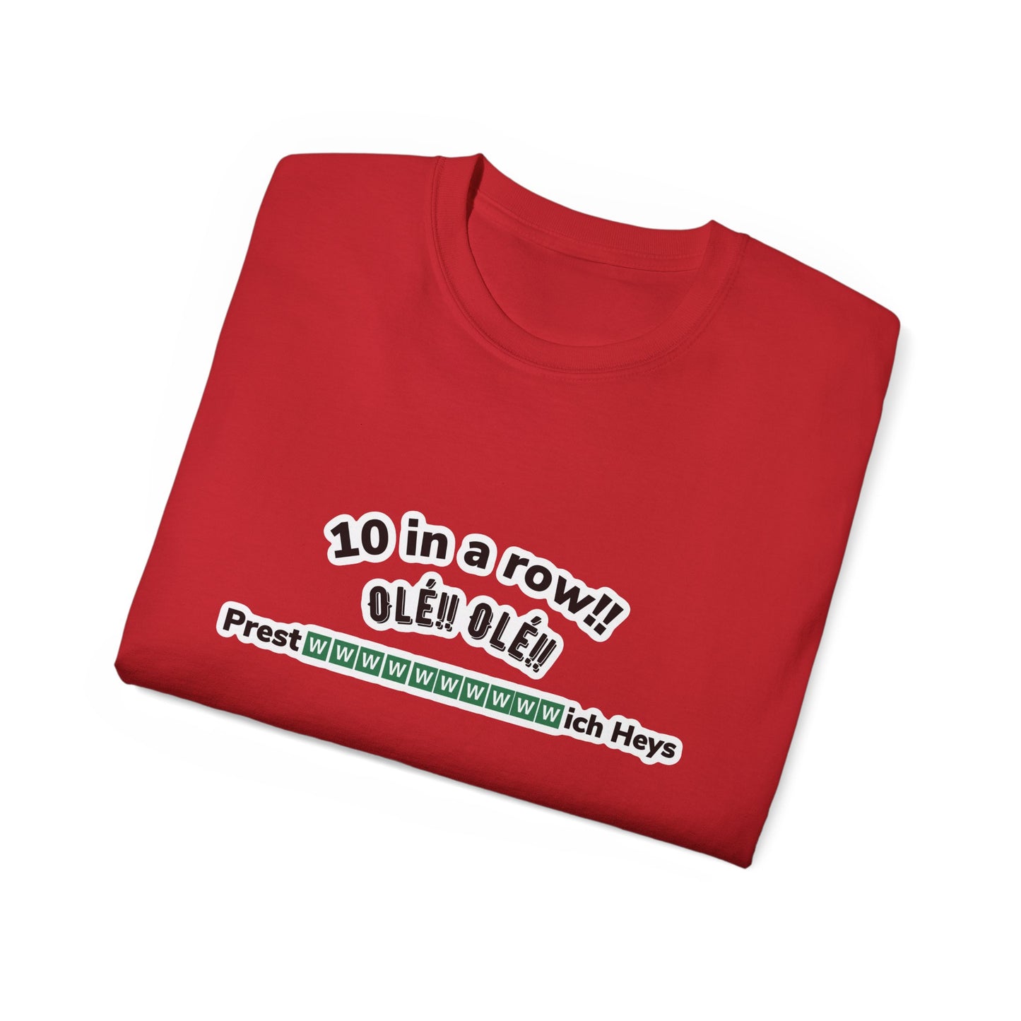 Prestwwwwwwwwwwich Heys Unisex Ultra Cotton Tee