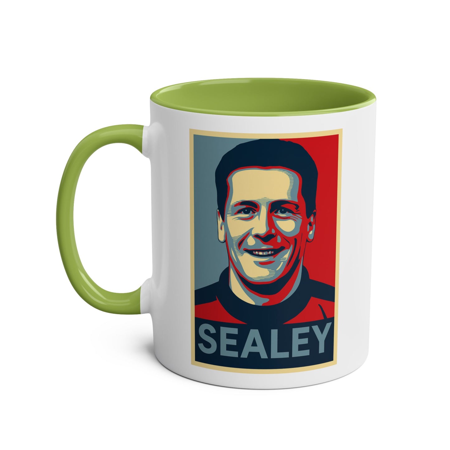 Les Sealey Hope Poster Mug - Manchester United