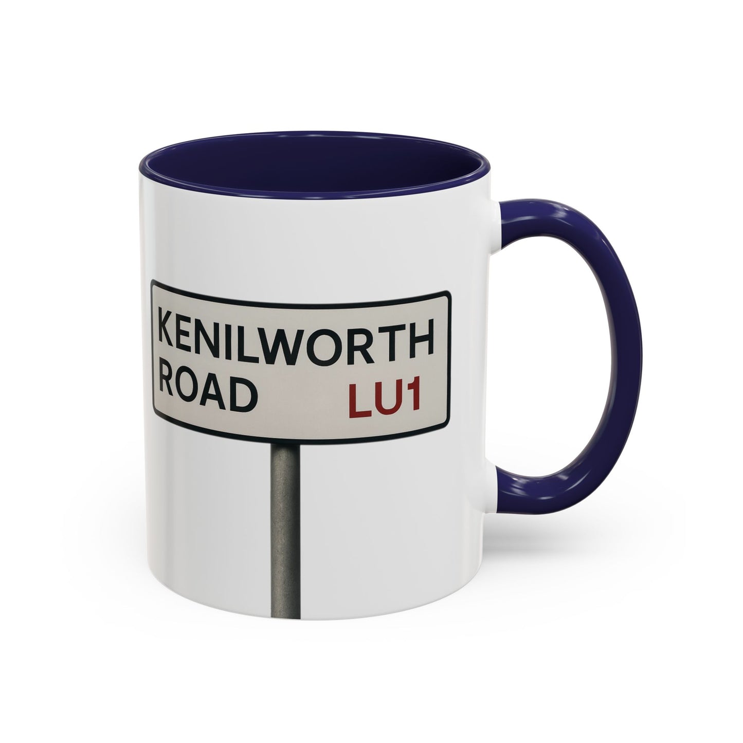 Kenilworth Road Luton Town Road Sign Mug