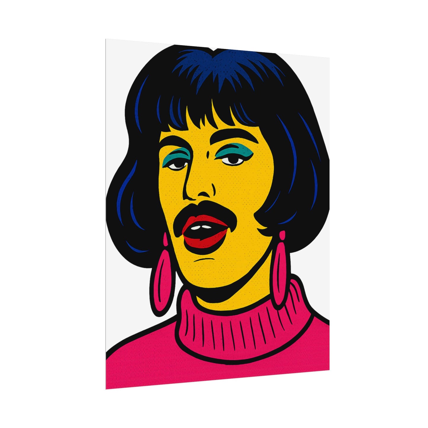 Mercury Pop Art I Want To Break Free Poster