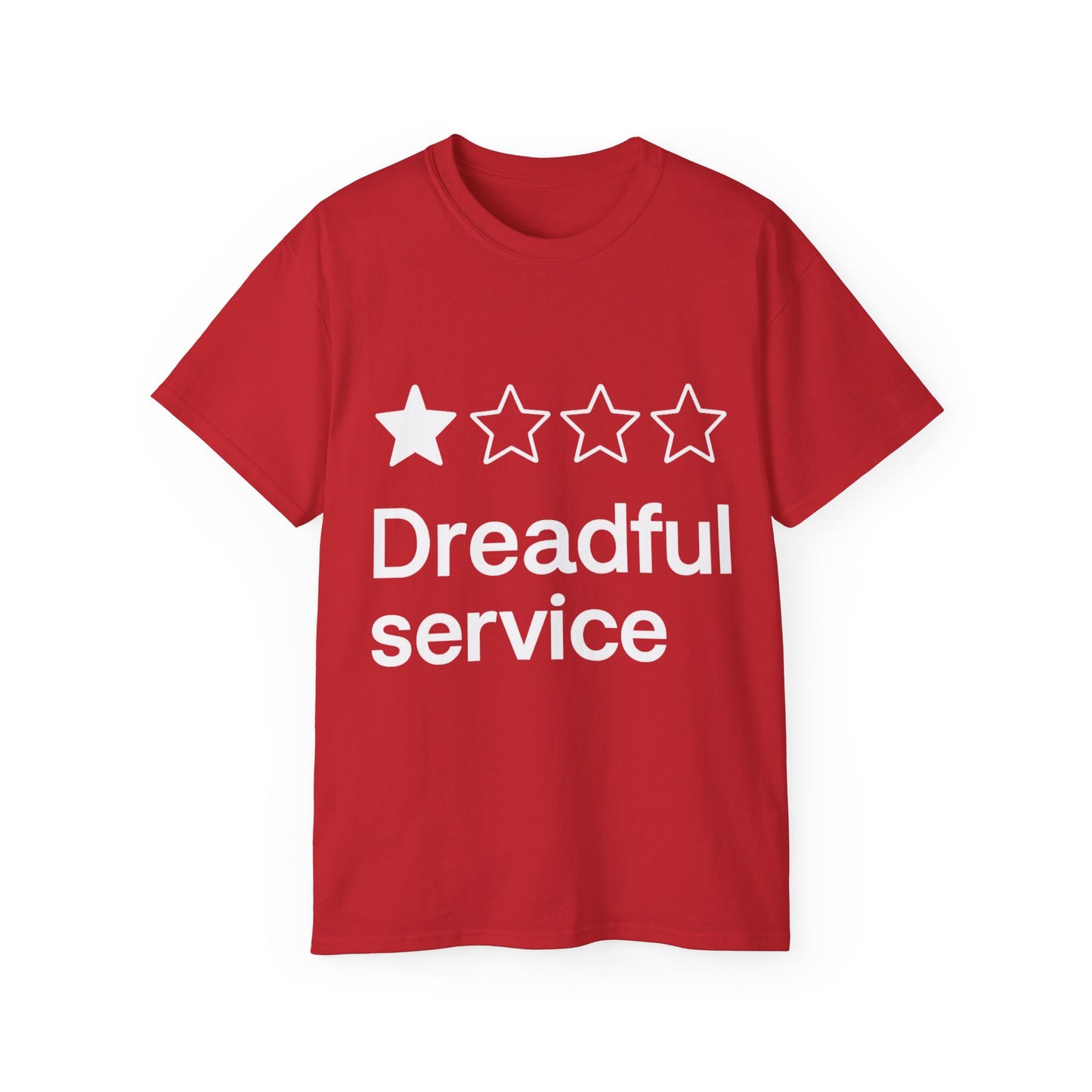 One Star Dreadful Service T-Shirt