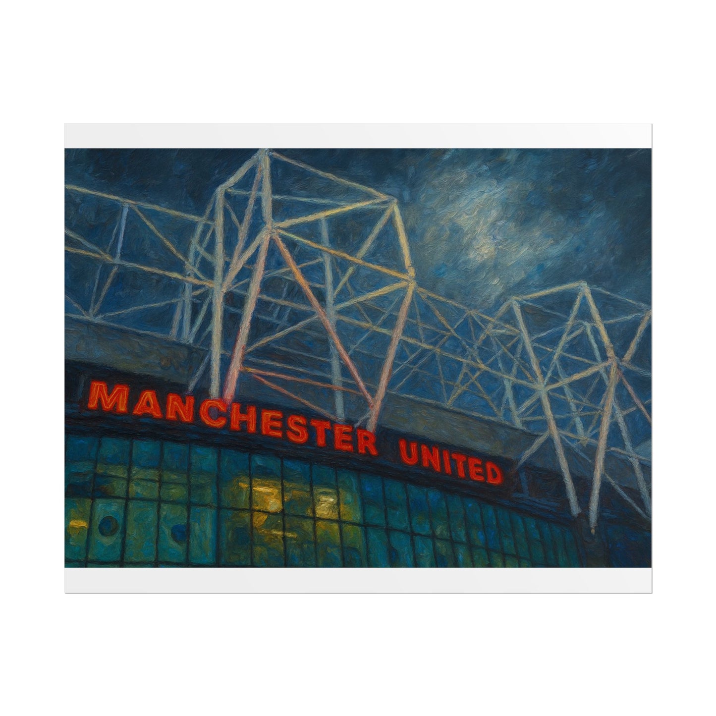 Manchester United Old Trafford Rolled Poster