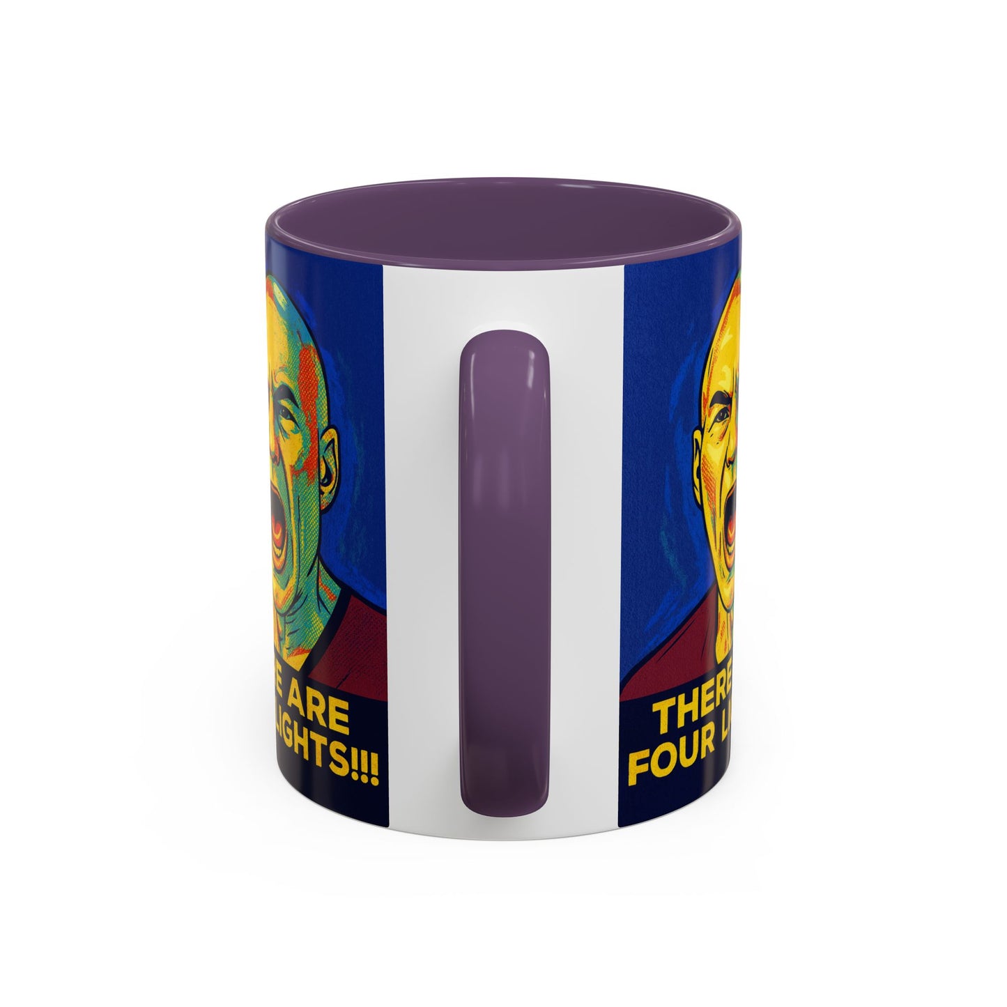 Star Trek Captain Picard Four Lights Mug