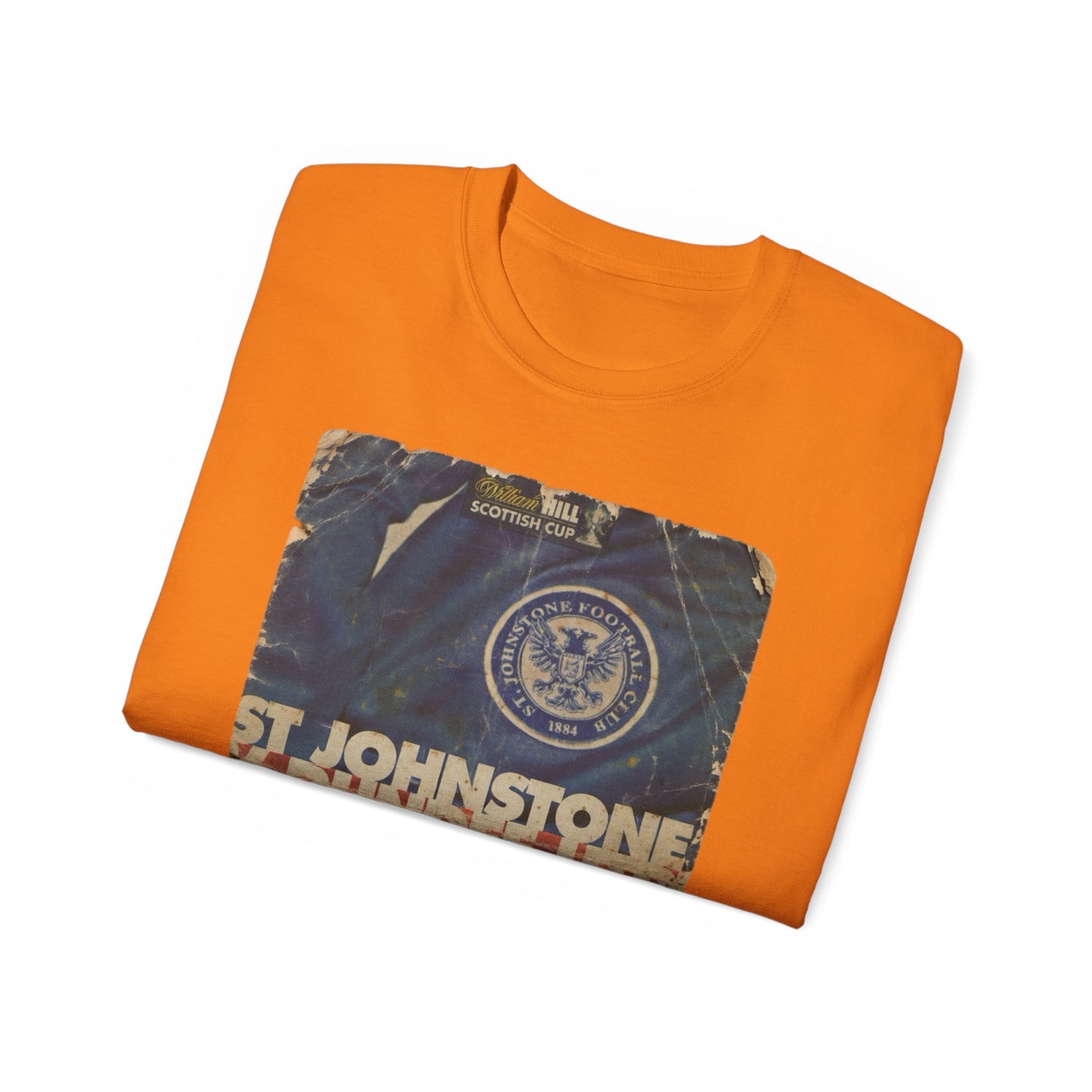2014 Scottish Challenge Cup Final Dundee United St Johnstone Programme Poster Unisex Ultra Cotton Tee