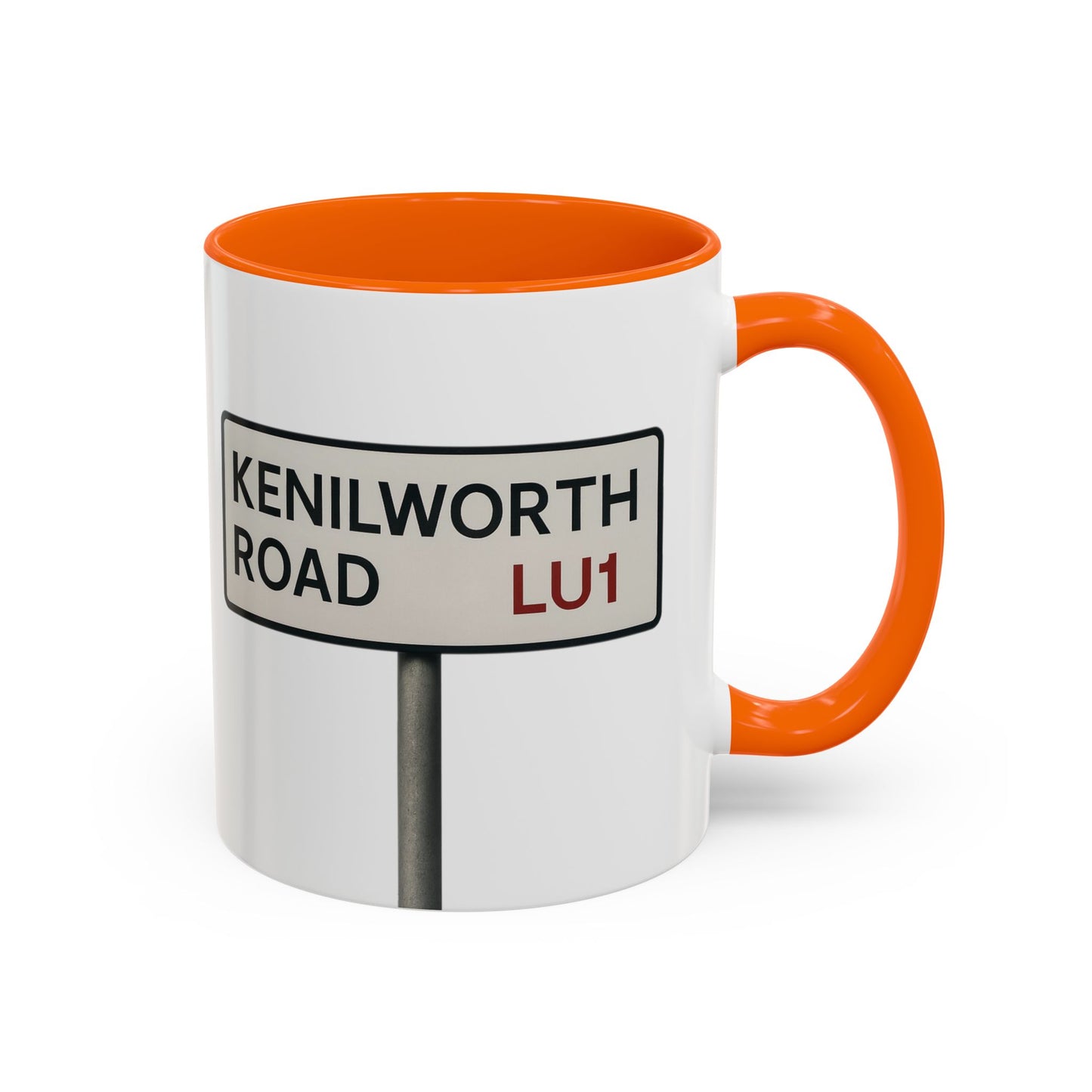 Kenilworth Road Luton Town Road Sign Mug