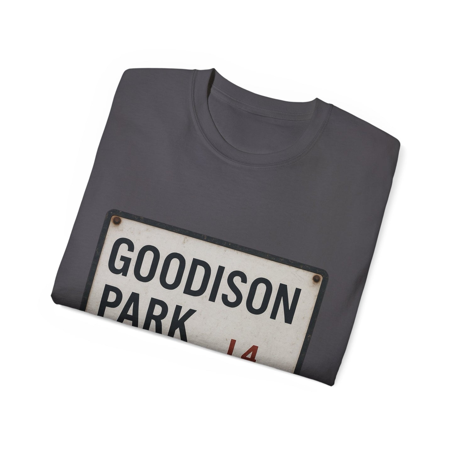 Goodison Park Everton Road Sign T-Shirt